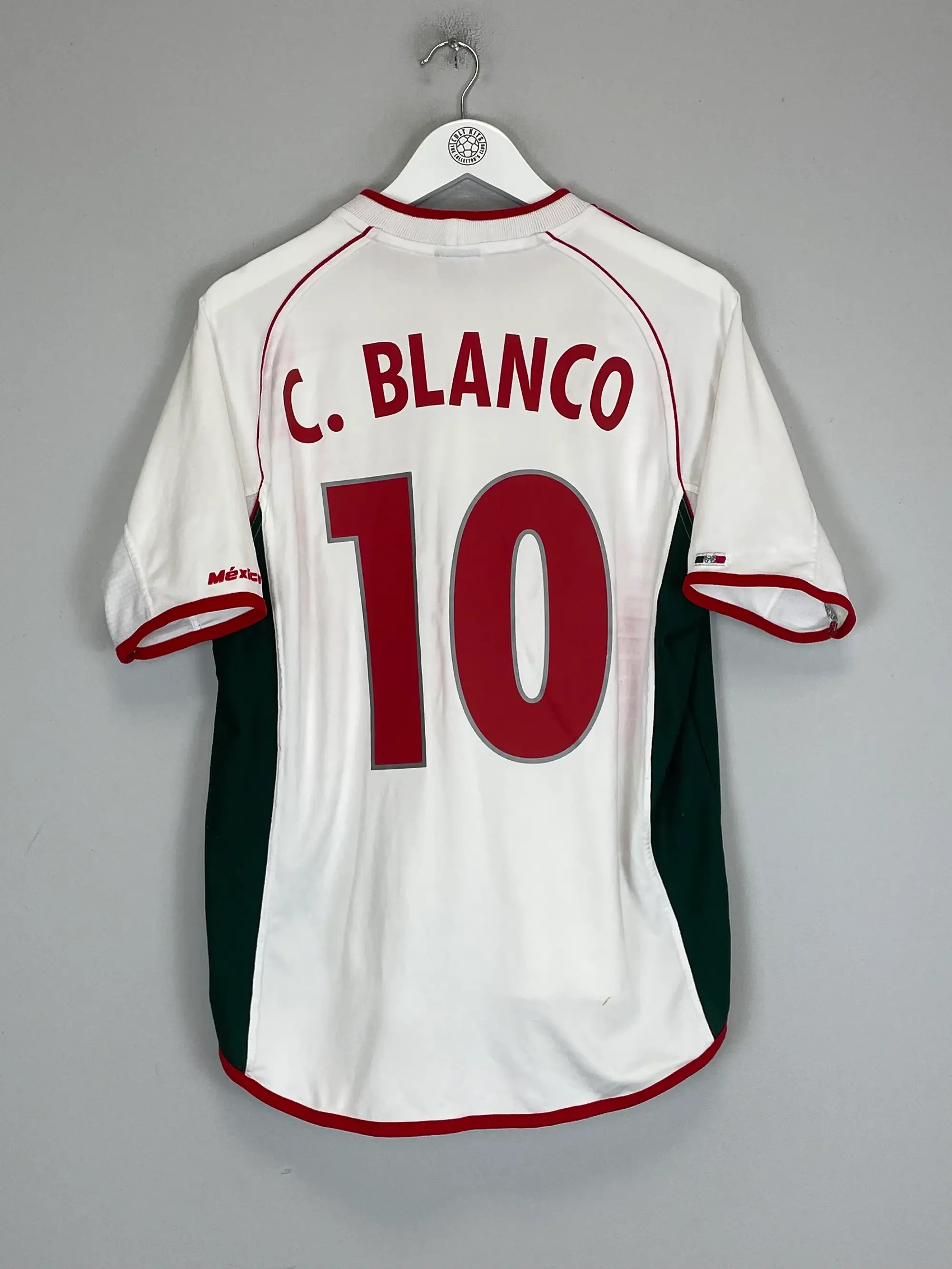 2001/02 MEXICO C.BLANCO #10 AWAY SHIRT (L) ATLETICA | Cult Kits