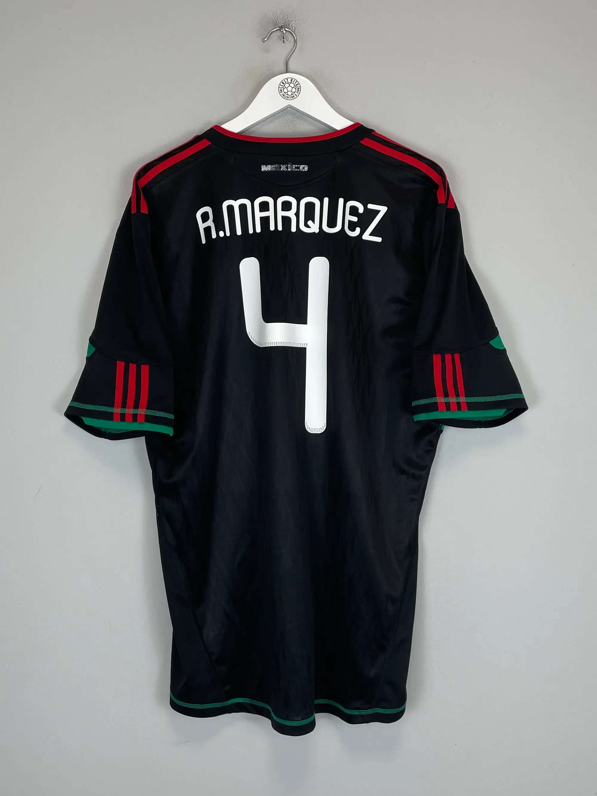 2010/11 MEXICO R.MARQUEZ #4 AWAY SHIRT (XL) ADIDAS | Cult Kits