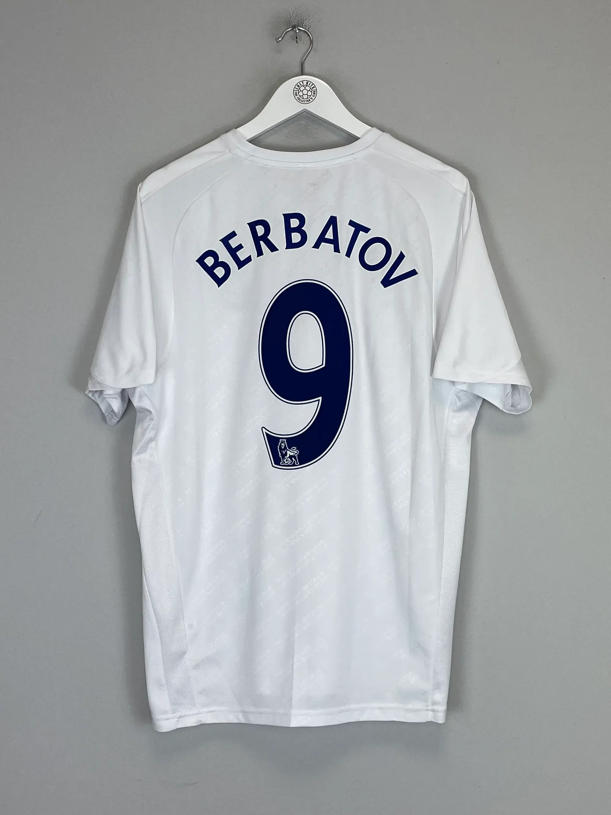 2007/08 TOTTENHAM BERBATOV #9 *125 YEARS* HOME SHIRT (L) PUMA | Cult Kits