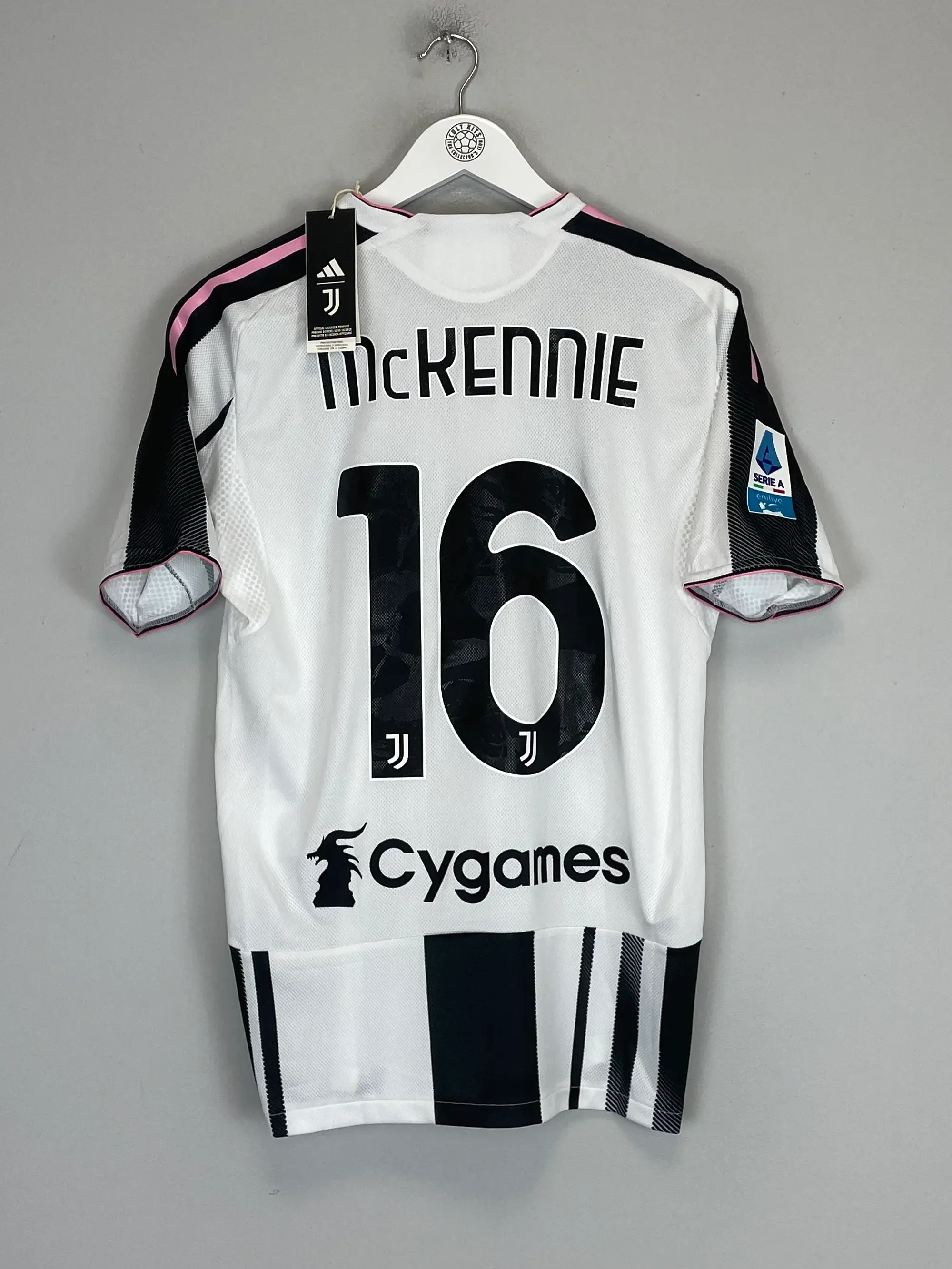 2025/26 JUVENTUS MCKENNIE #16 *AUTHENTIC* BNWT HOME SHIRT (M) ADIDAS | Cult Kits