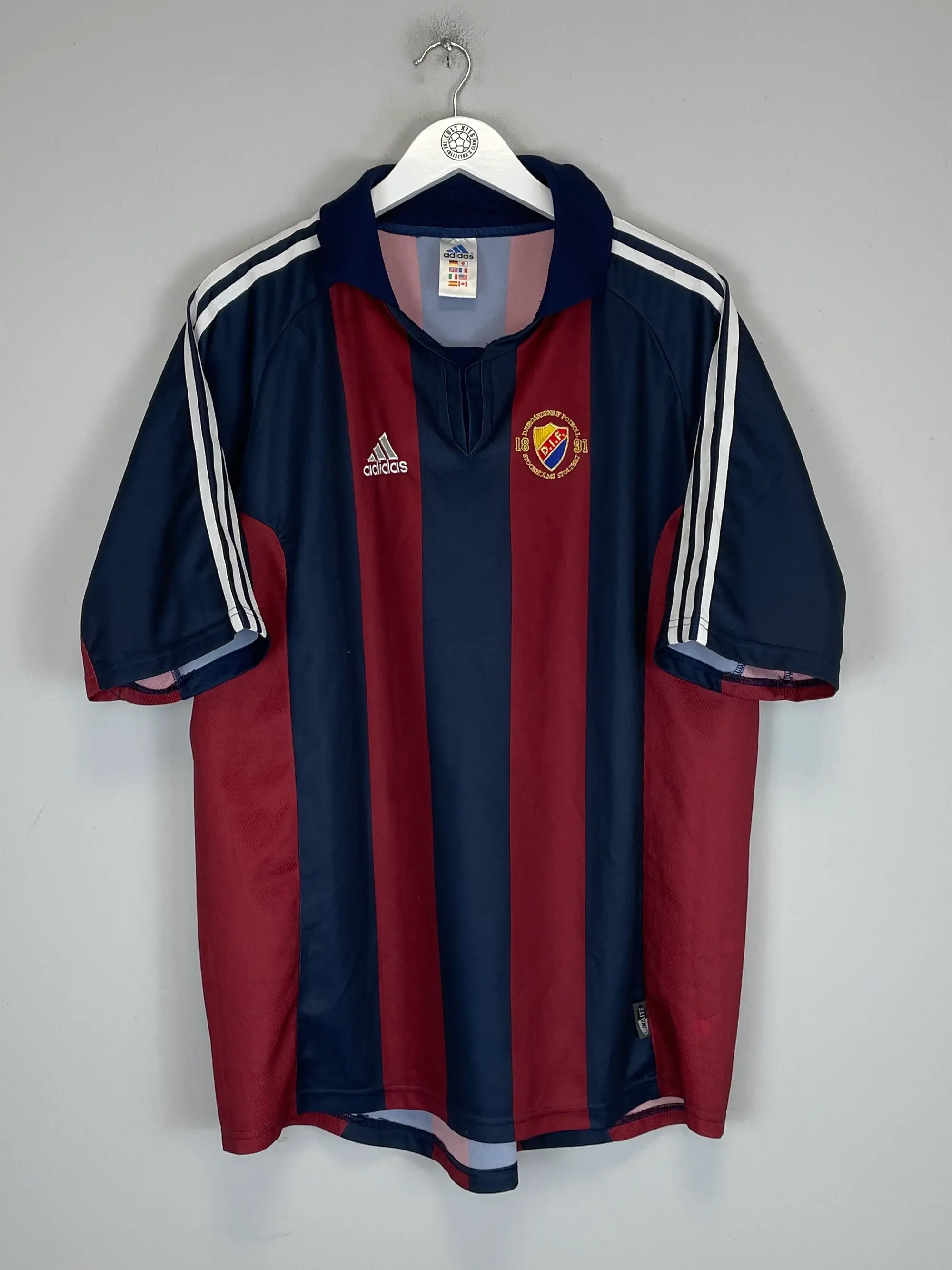 2002/03 DJURGARDENS AWAY SHIRT (XL) ADIDAS | Cult Kits