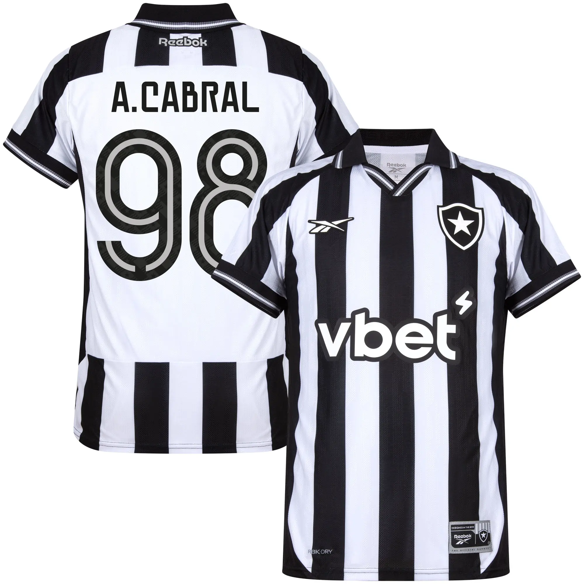 Reebok Botafogo Home Shirt 2025-2026