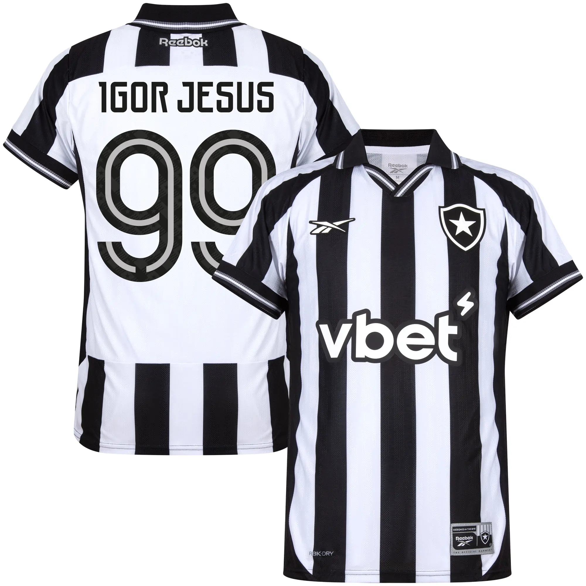 Reebok Botafogo Home Shirt 2025-2026