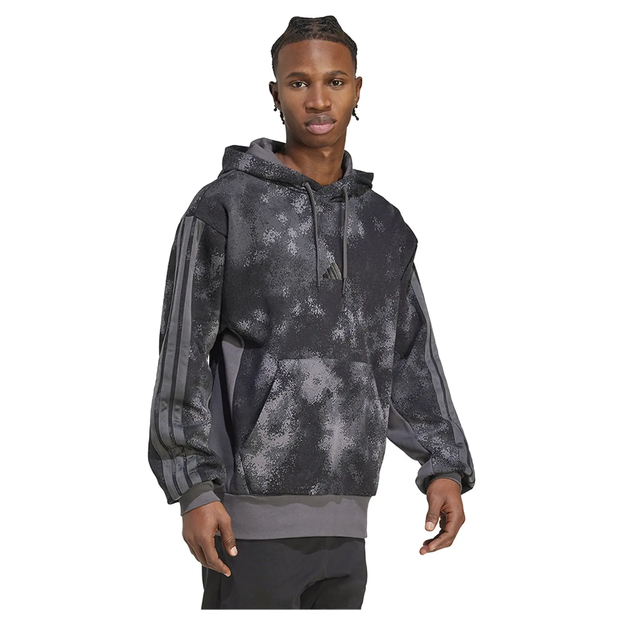 Adidas Aop Colourblock Hoodie