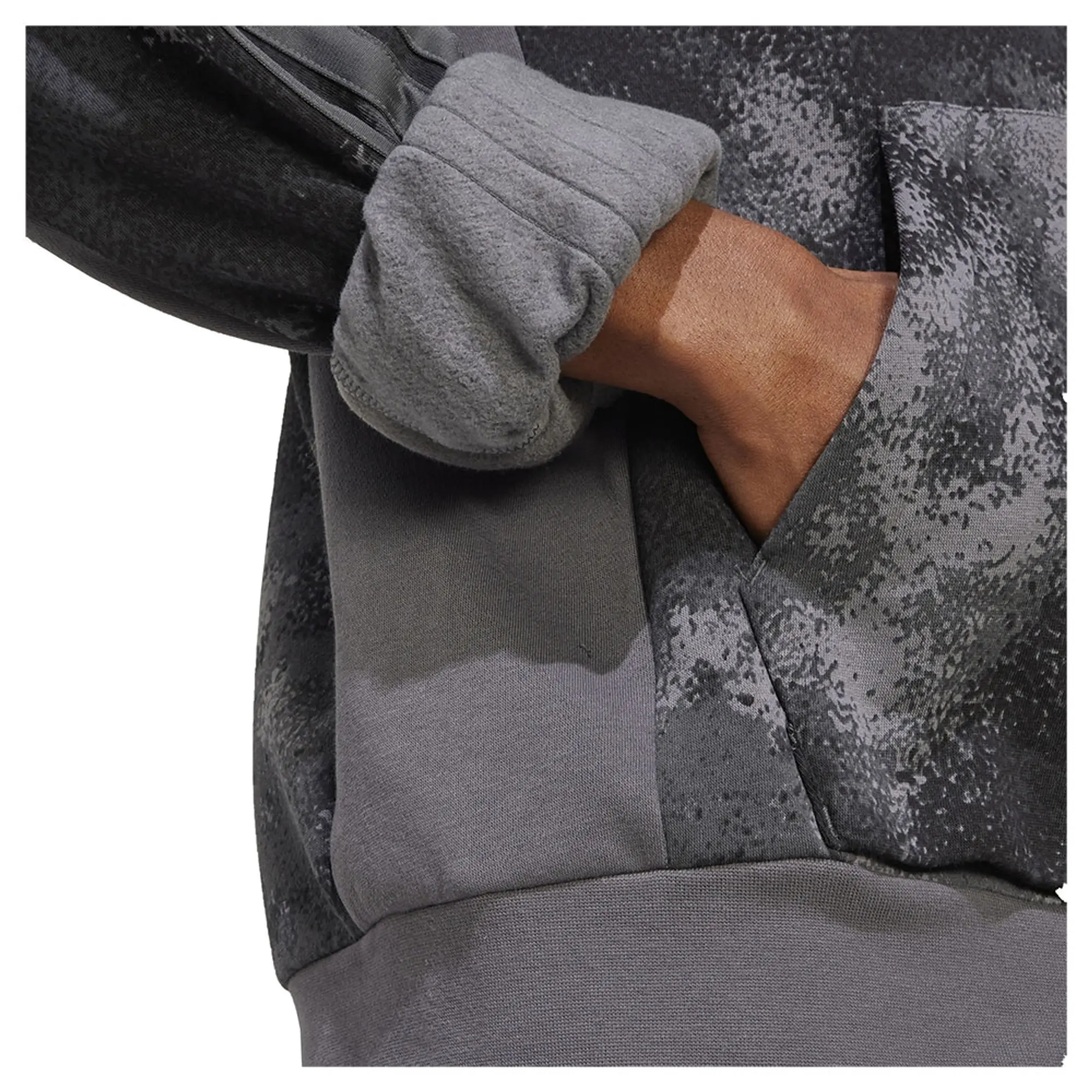 Adidas Aop Colourblock Hoodie
