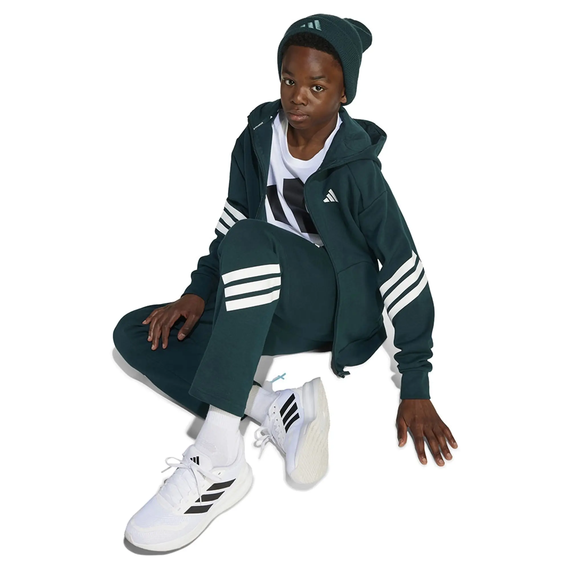 Adidas Future Icons 3 Stripes Ankle-length Joggers