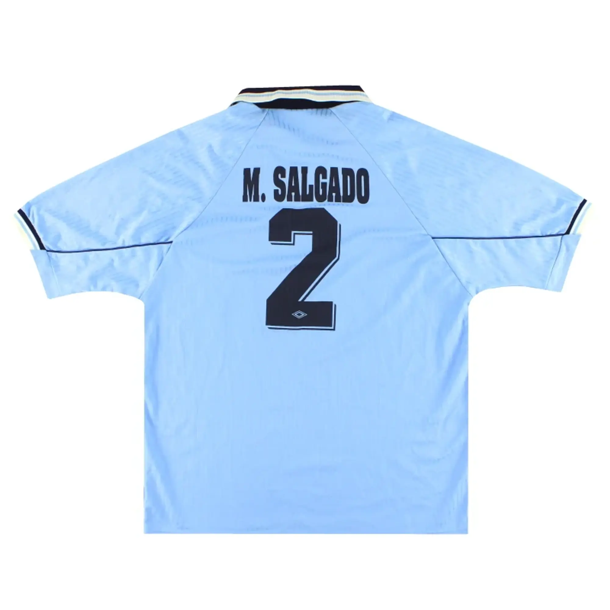 1997-99 Celta Vigo Umbro Home Shirt M.Salgado #2 XL - Other Spanish Clubs / Very good 