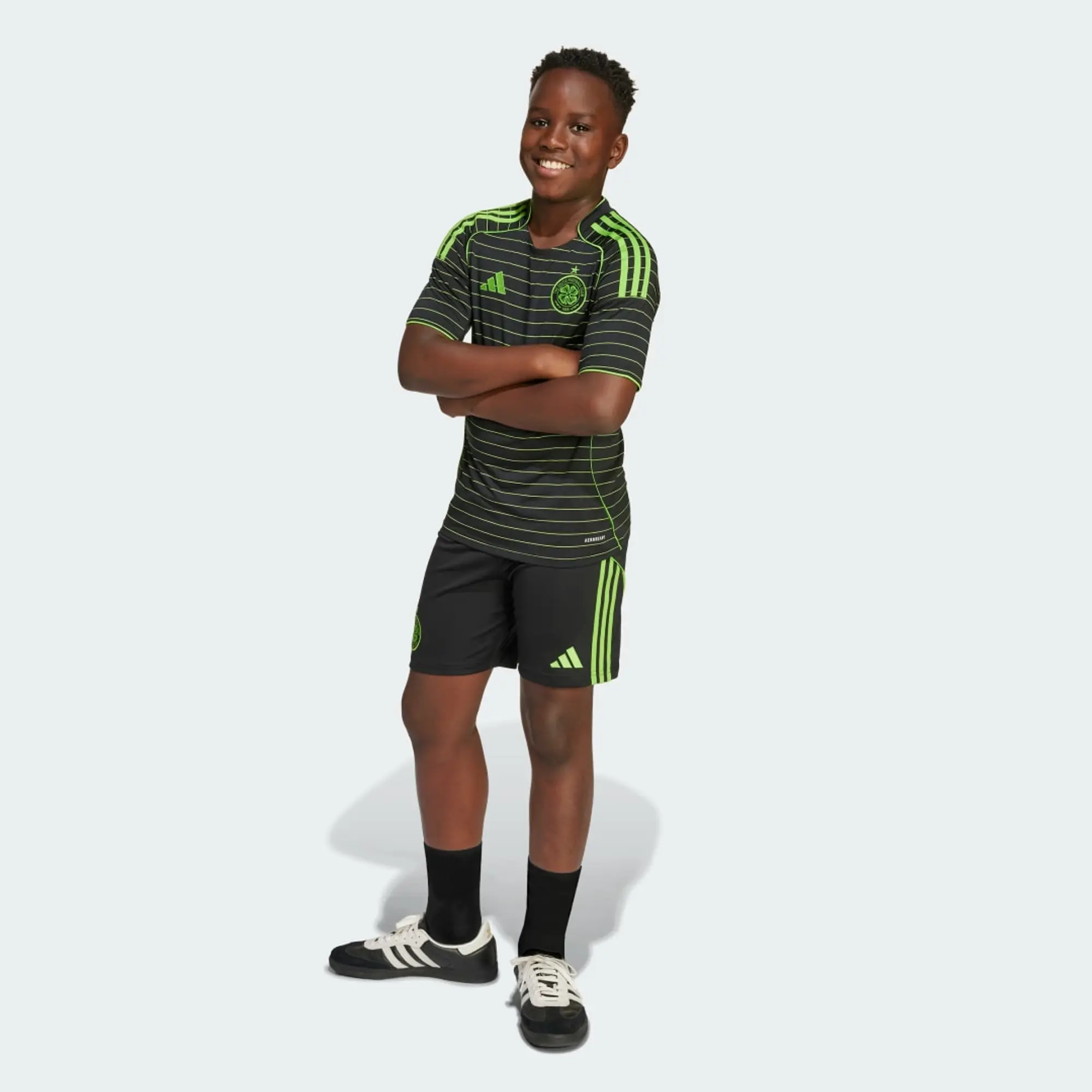 adidas Celtic FC 25/26 Away Shorts Kids