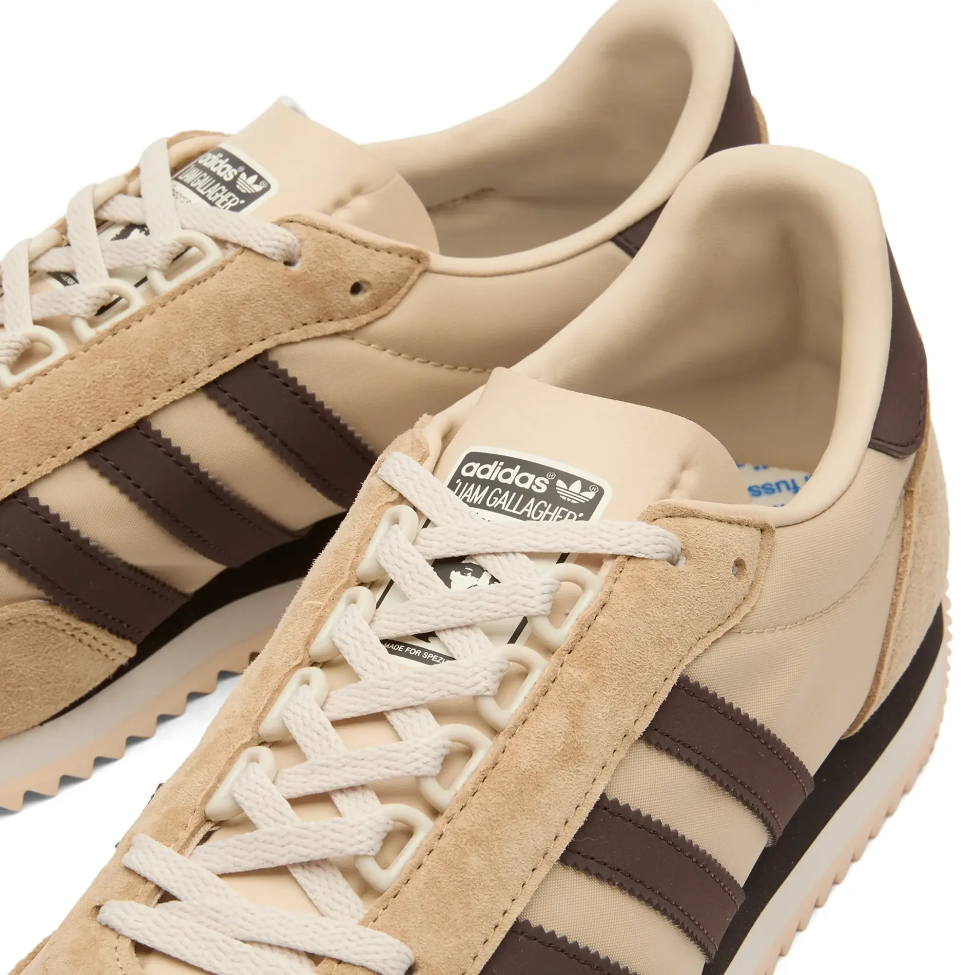 adidas Originals adidas x Liam Gallagher Achilles SPZL Sneaker Stone Khaki/Wonder Beige/Wonder White
