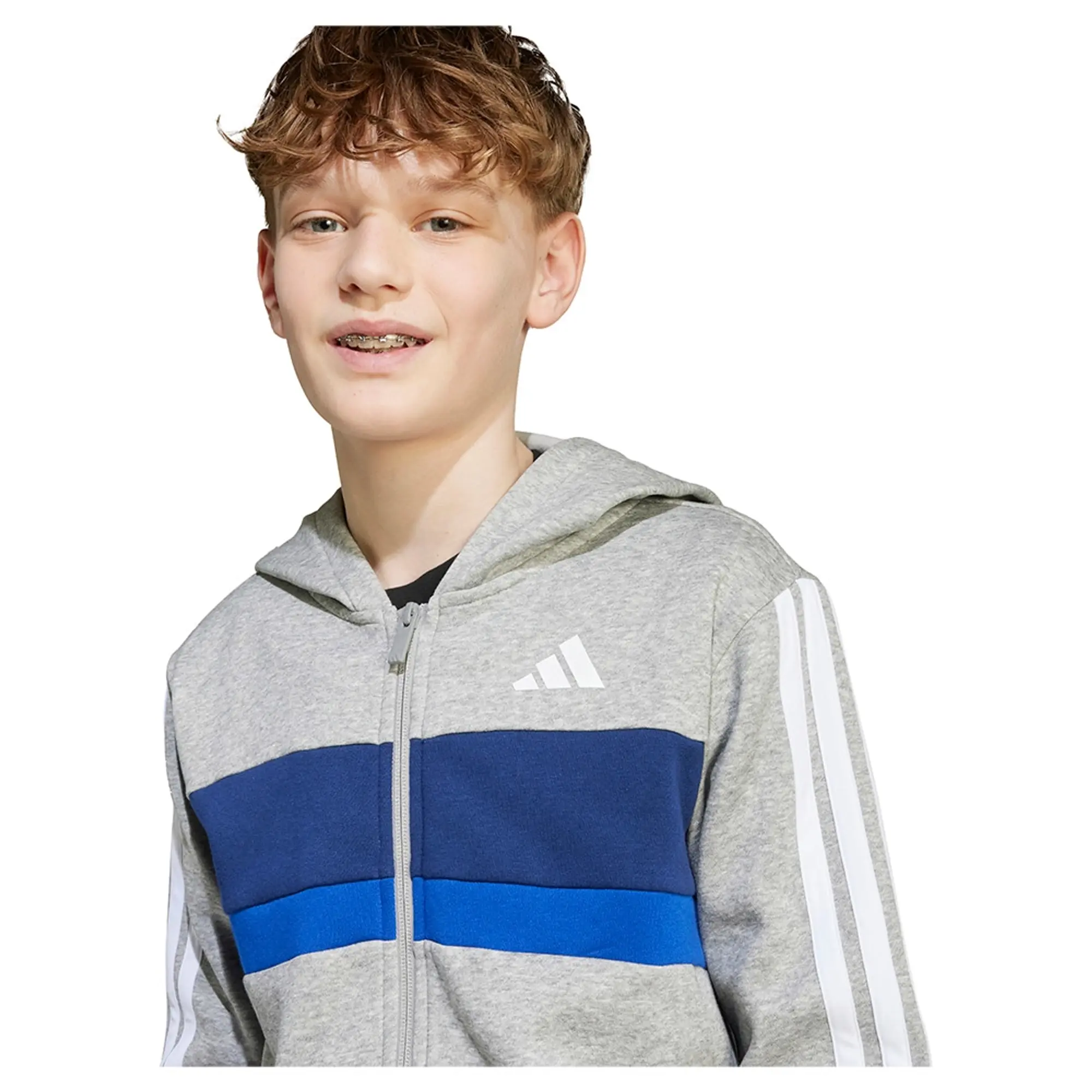 Adidas Seasonal Essentials Tiberio 3 Stripes Fleece Tracksuit