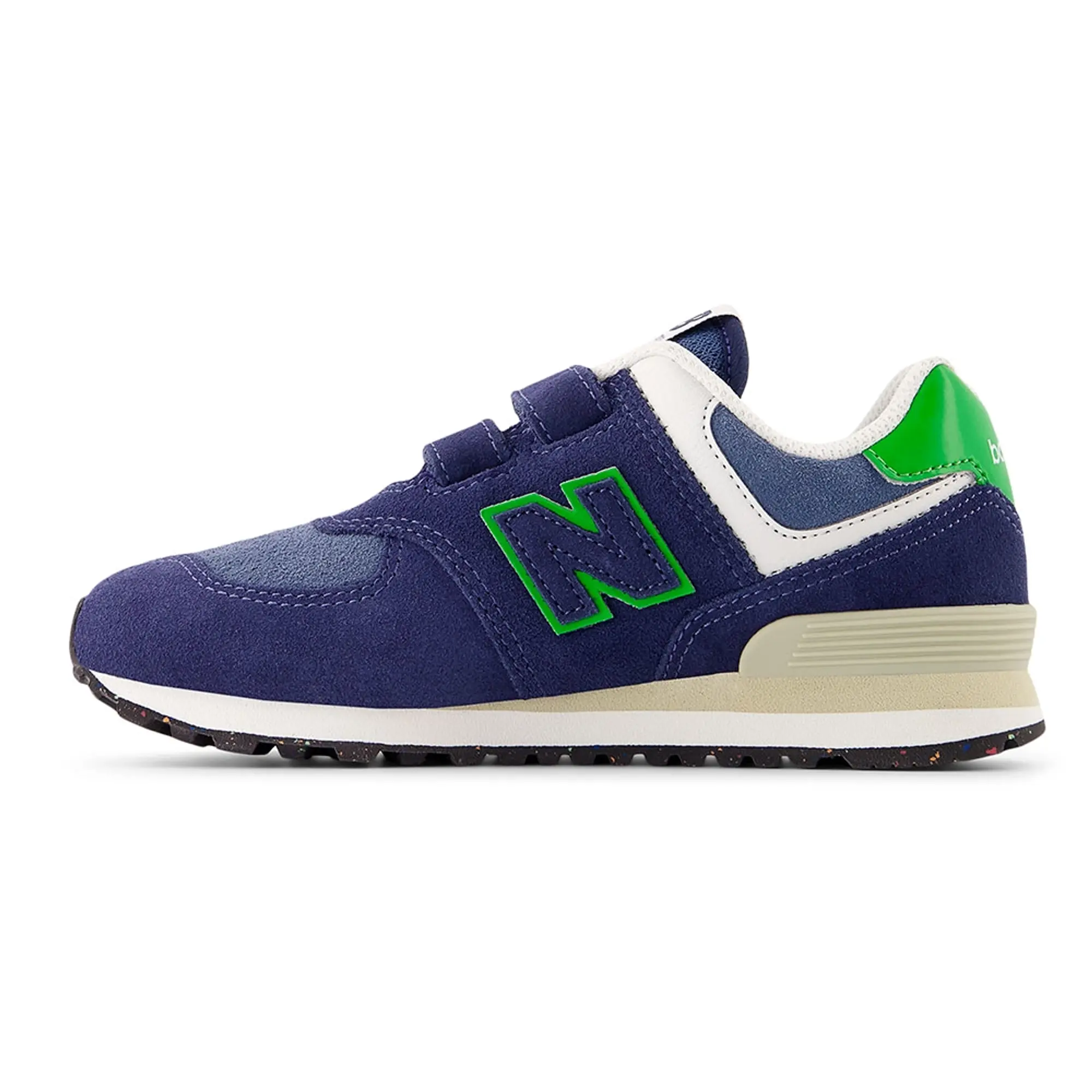 New Balance 574 Qbl Hook & Loop Pre Trainers