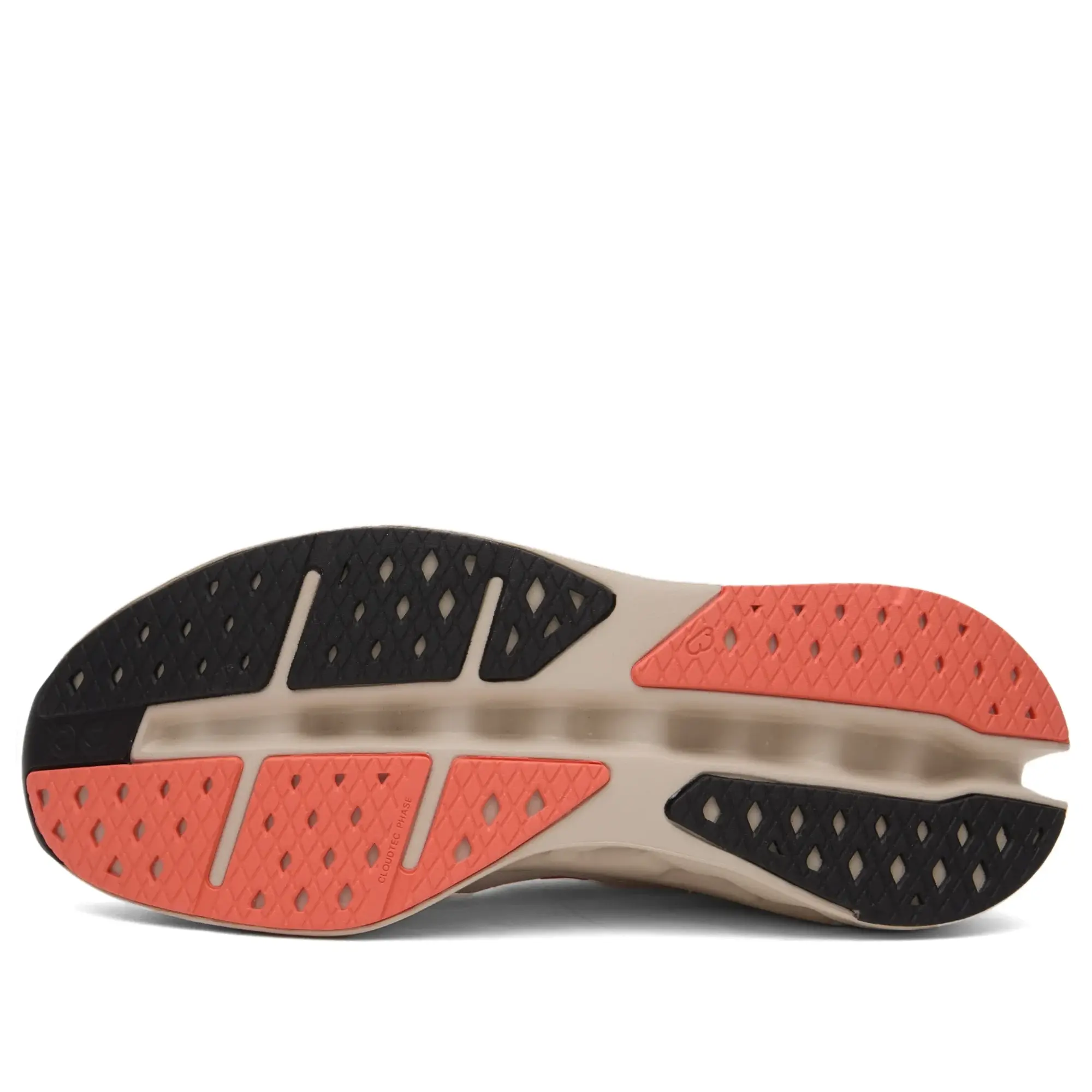 ON Men's Cloudsurfer Max Sneakers Ivory / SalmON Men's