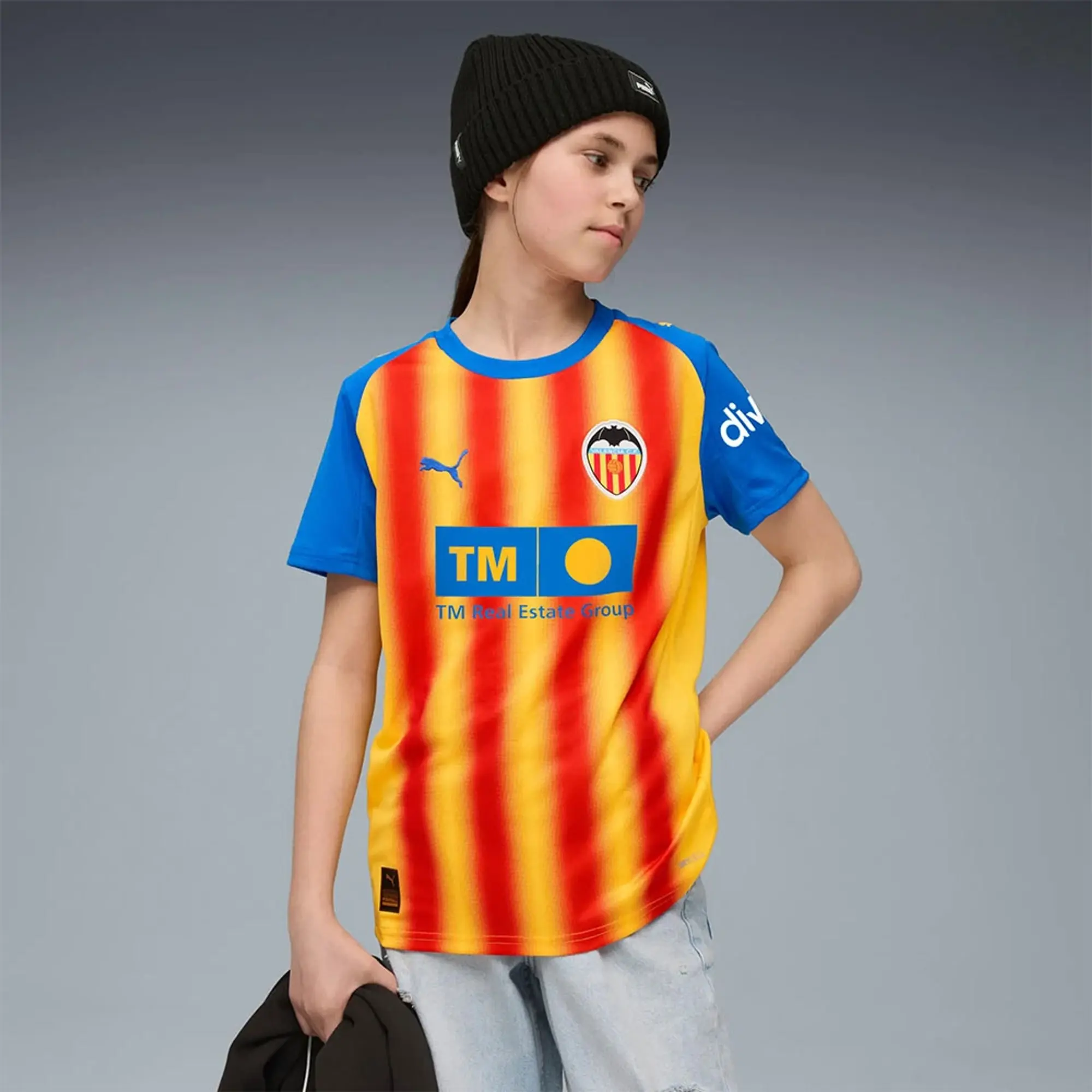 Puma Valencia Cf 25/26 Replica Third Junior Short Sleeve T-shirt