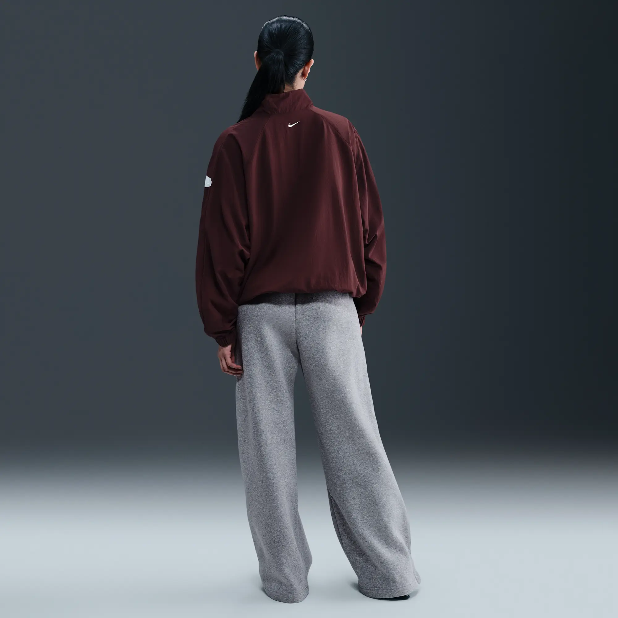 Nike Sportswear Phoenix Fleece High-Waisted Wide-Leg Trousers - Grey - Fleece > Phoenix Fleece