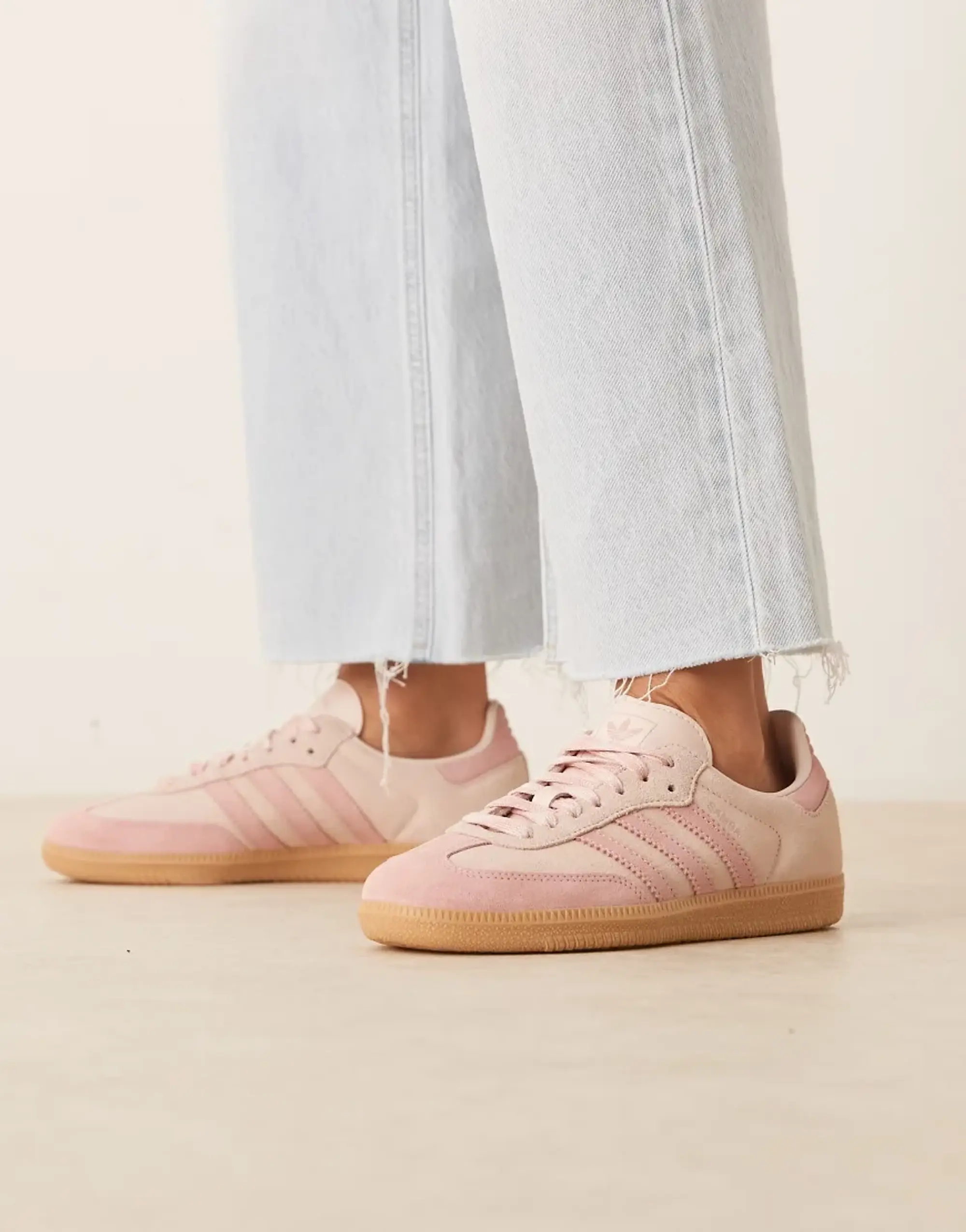 Adidas Originals Samba Og Trainers In Light Pink
