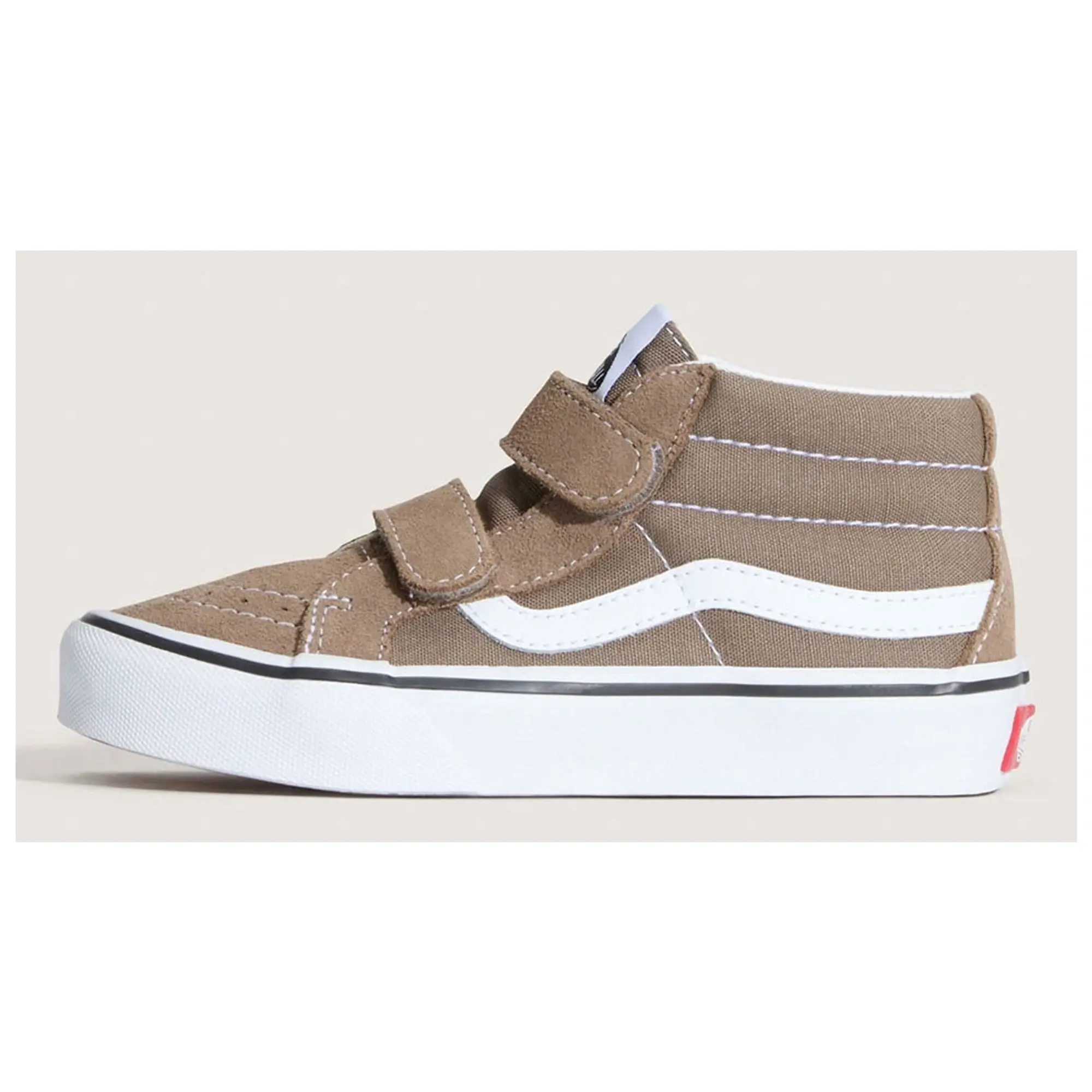Vans - Kids Sk8-Mid Shoes (4-8 Years), Brown