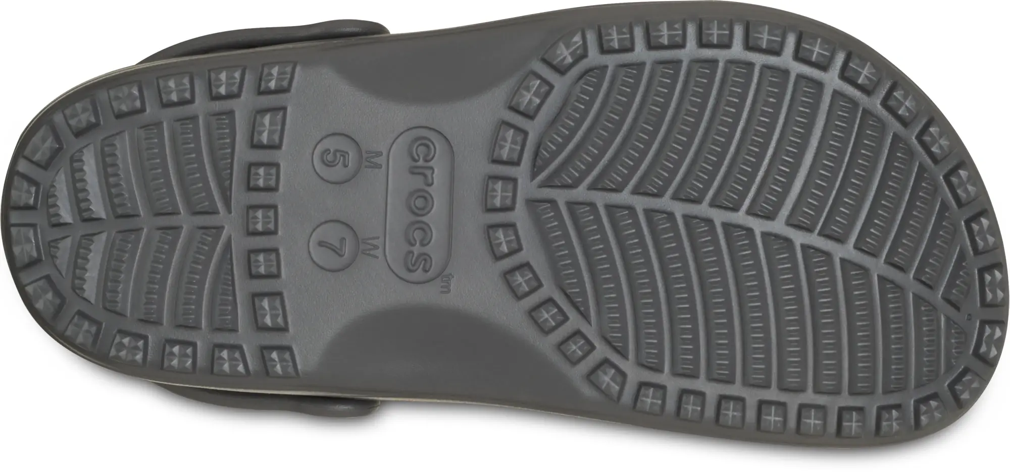 Crocs | Unisex | Classic Floral Cut-Out | Clogs | Black Sand | W4/M3