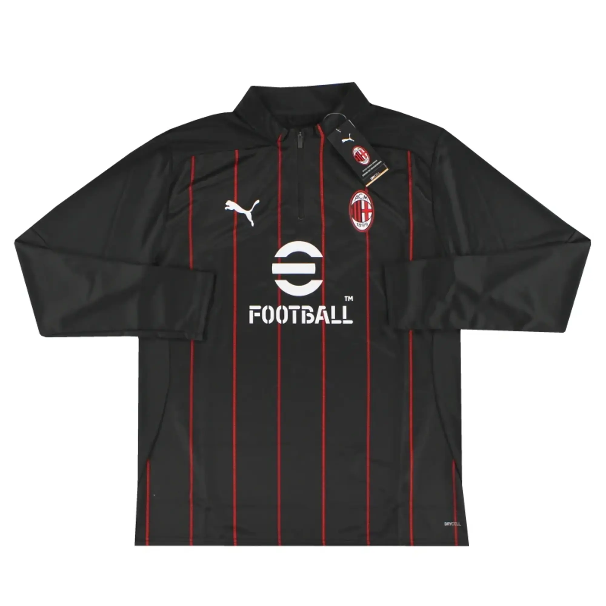 2024-25 AC Milan Puma 1/4 Zip Pre-Match Top*w/tags* - AC Milan / w/tags 