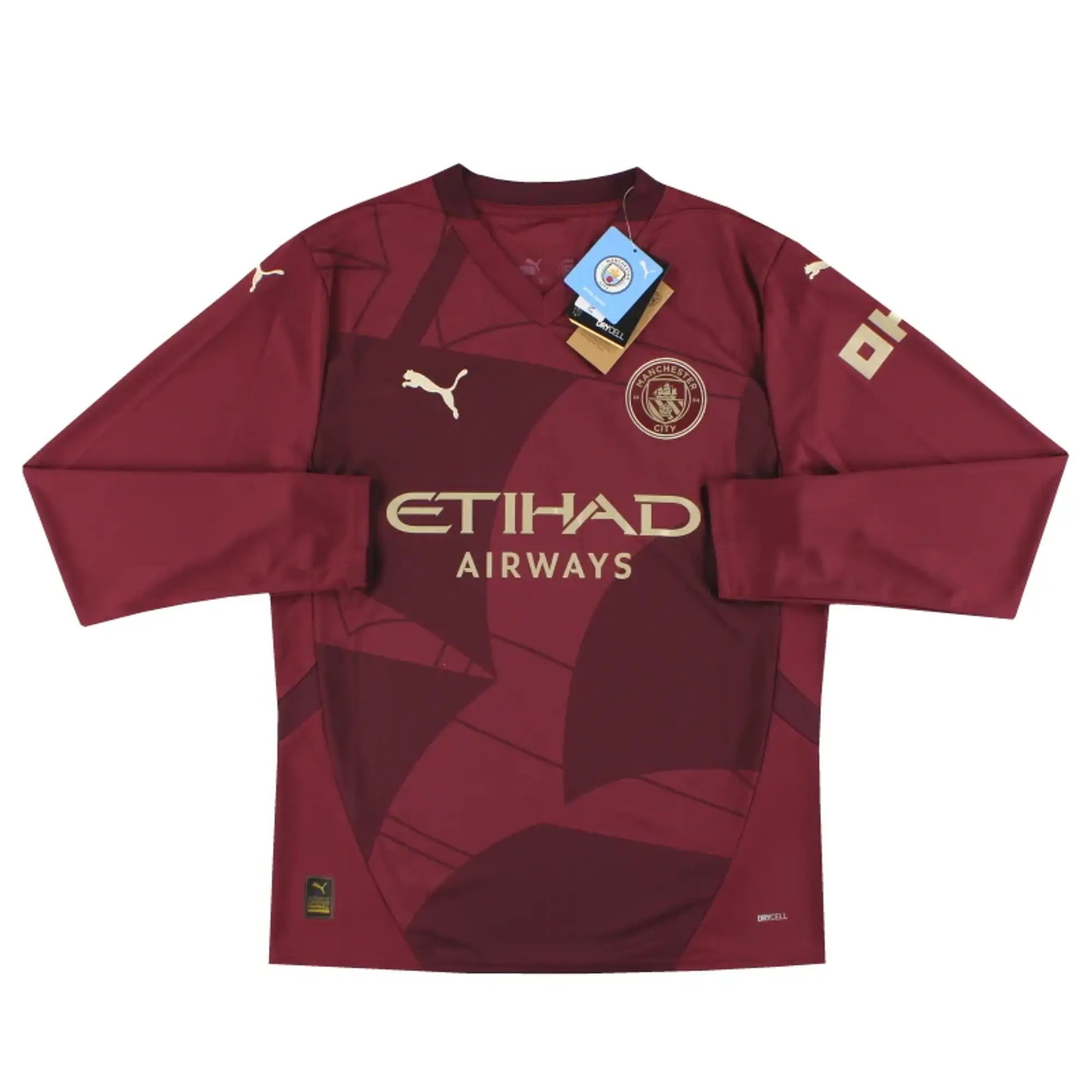 2024-25 Manchester City Puma Third Shirt L/S *w/tags* M - Manchester City / w/tags 