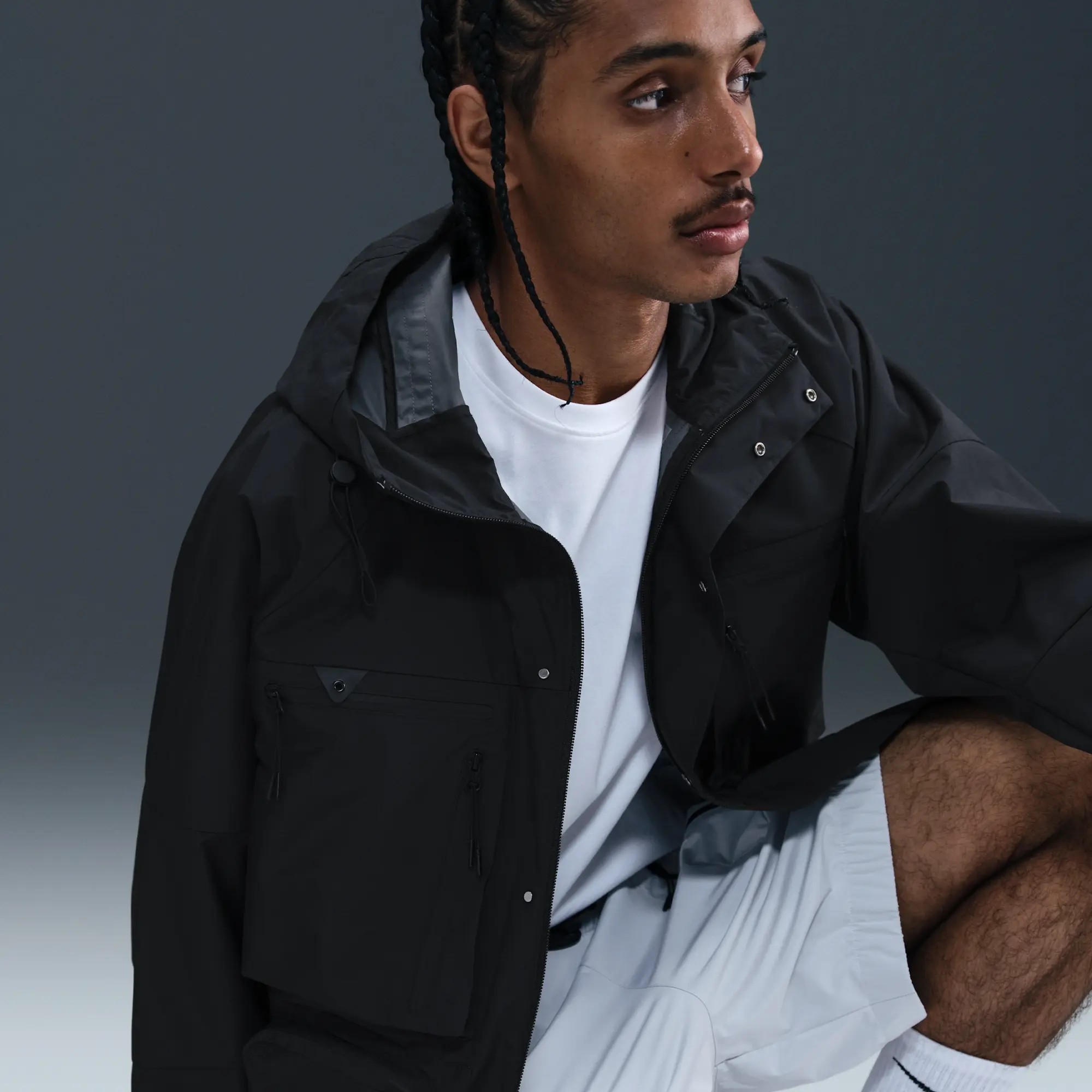 Nike Sportswear Tech Men's Super-Lightweight Jacket - Black - Polyester