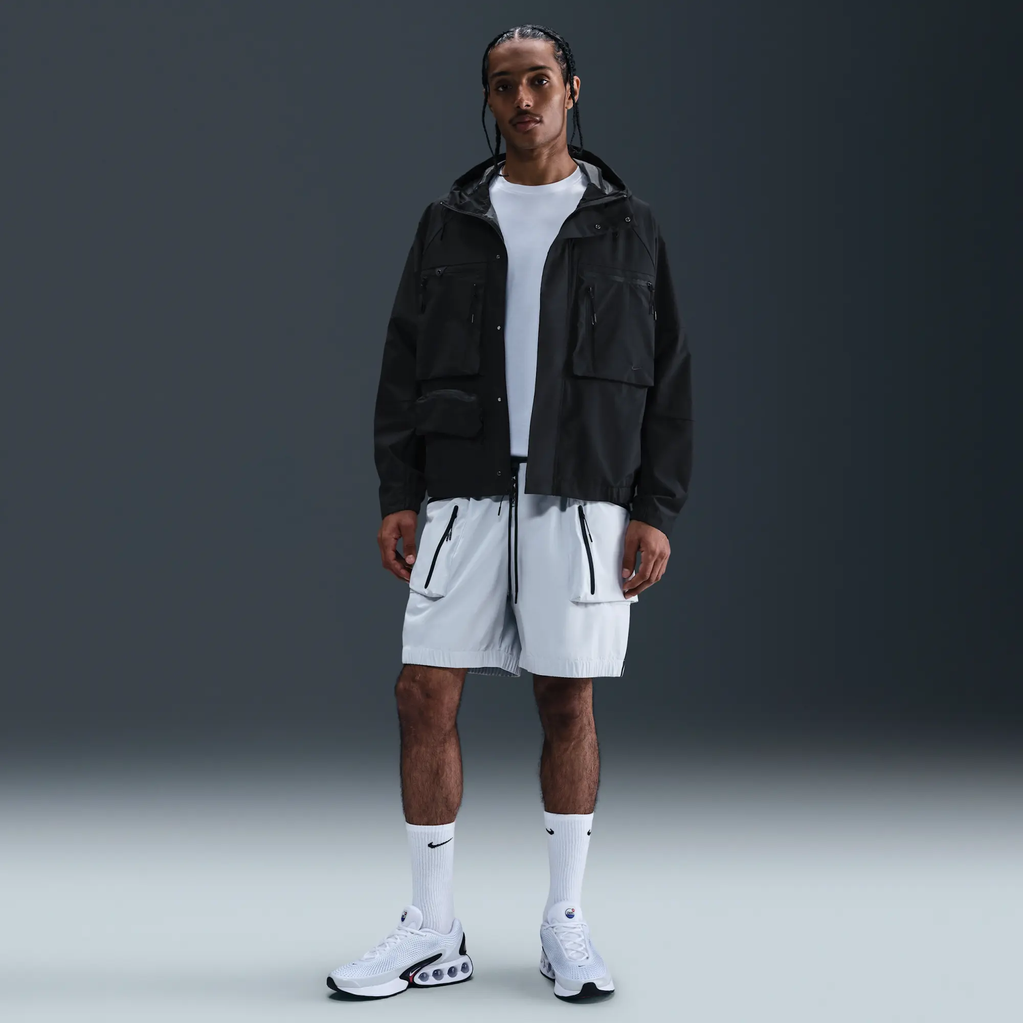 Nike Sportswear Tech Men's Super-Lightweight Jacket - Black - Polyester