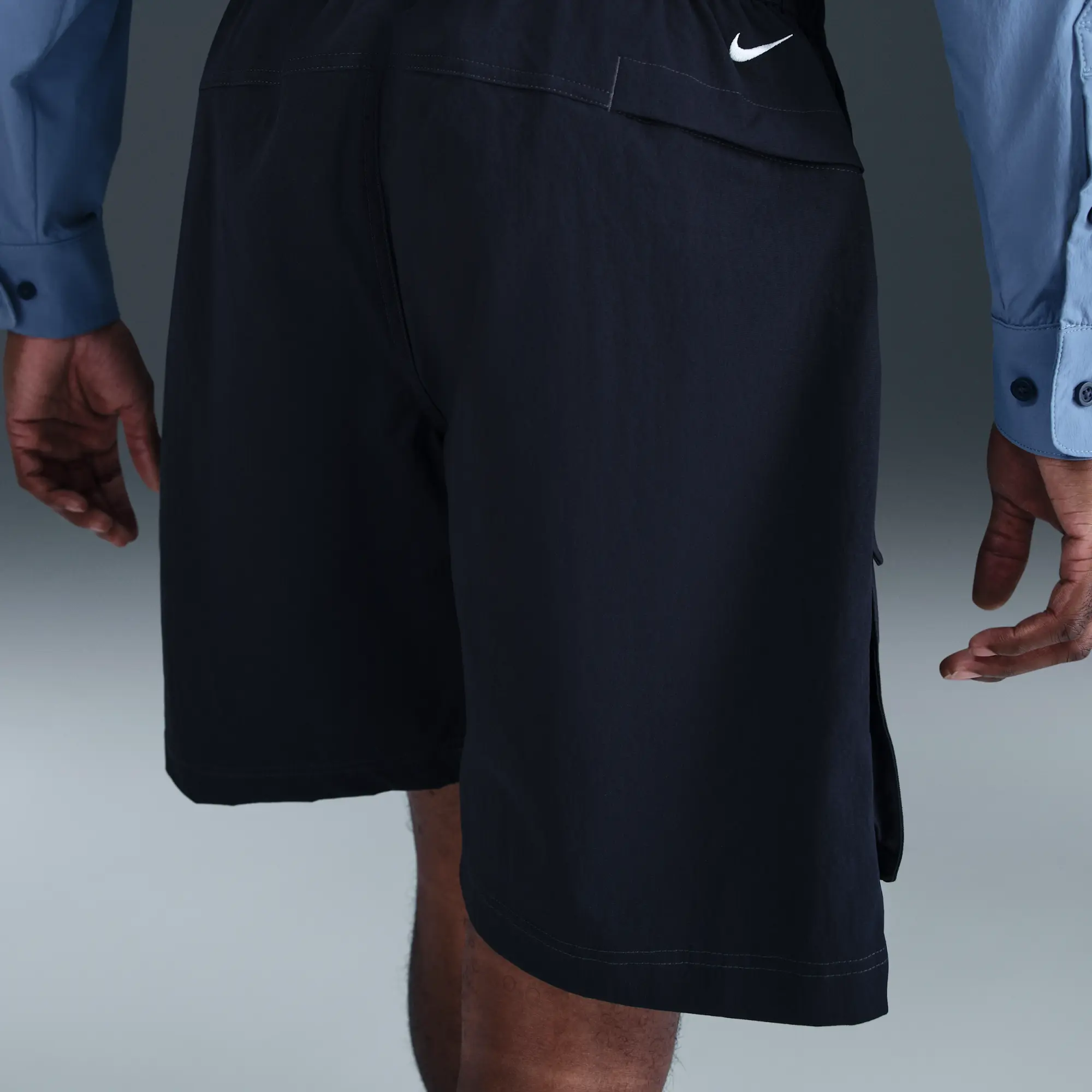Nike ACG 'Smith Summit' Men's Cargo Shorts - Black - Nylon/Elastane