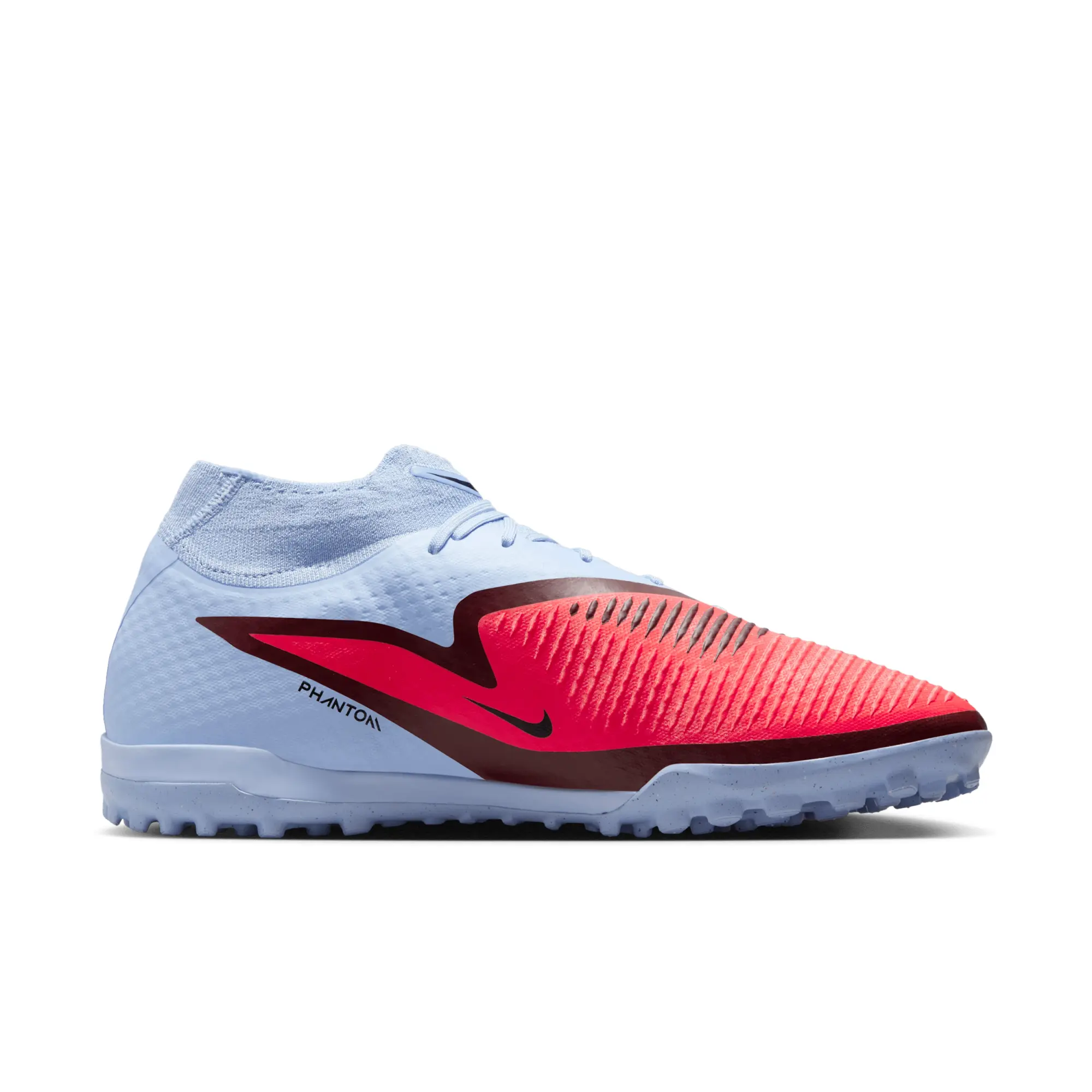 Nike Phantom 6 High Academy Turf Football Shoes - Blue