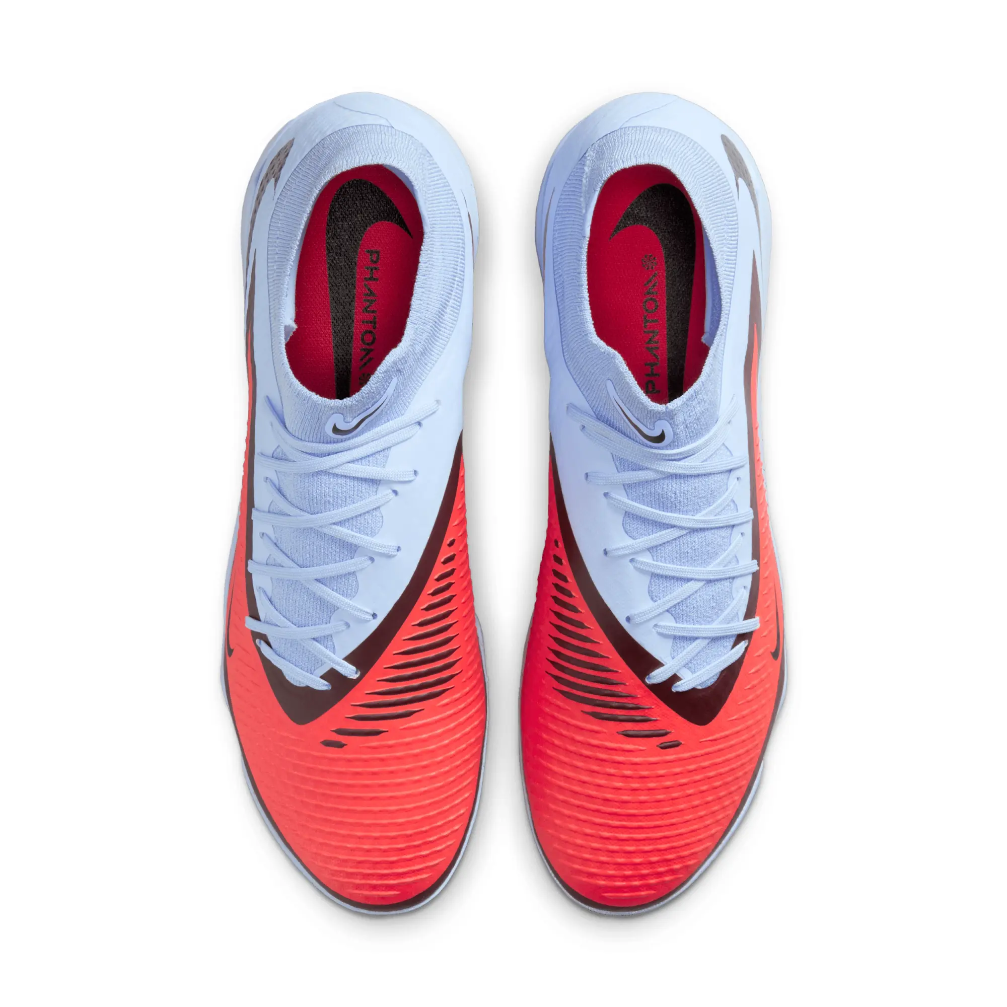 Nike Phantom 6 High Academy Turf Football Shoes - Blue