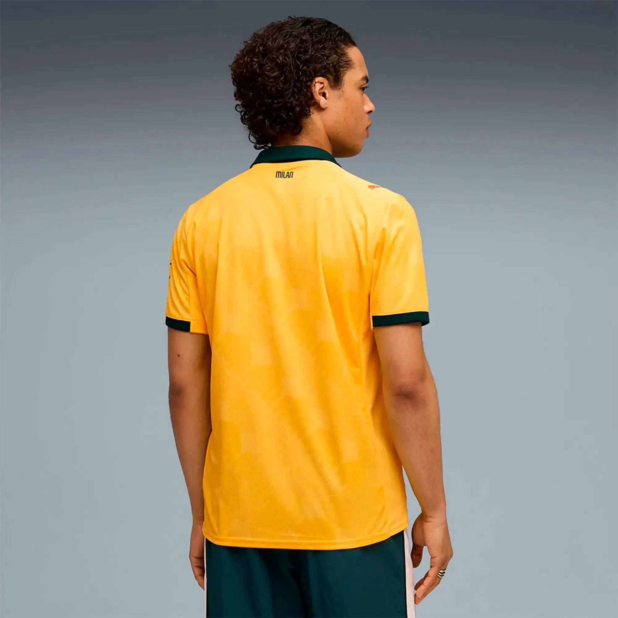 PUMA AC Milan 25/26 Third Jersey Men, Sunny Yellow/Dark Myrtle
