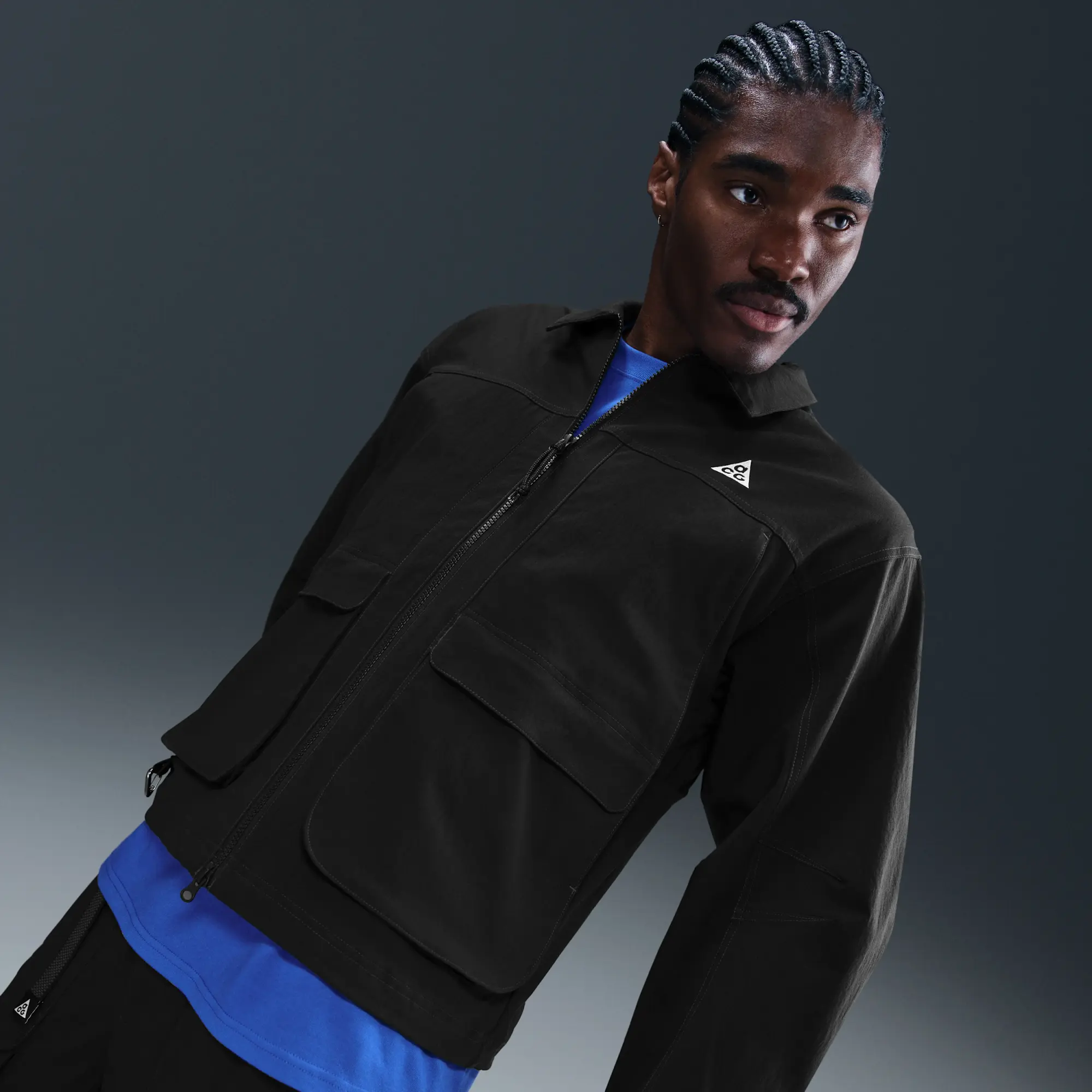 Nike ACG 'Smith Summit' Men's UV Jacket - Black - Nylon/Elastane