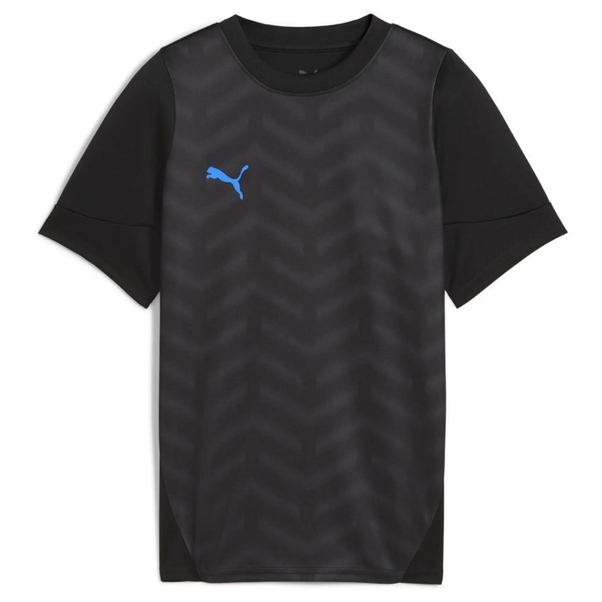 PUMA Individualcup Football Jersey Youth, Black/White/Ultra Blue