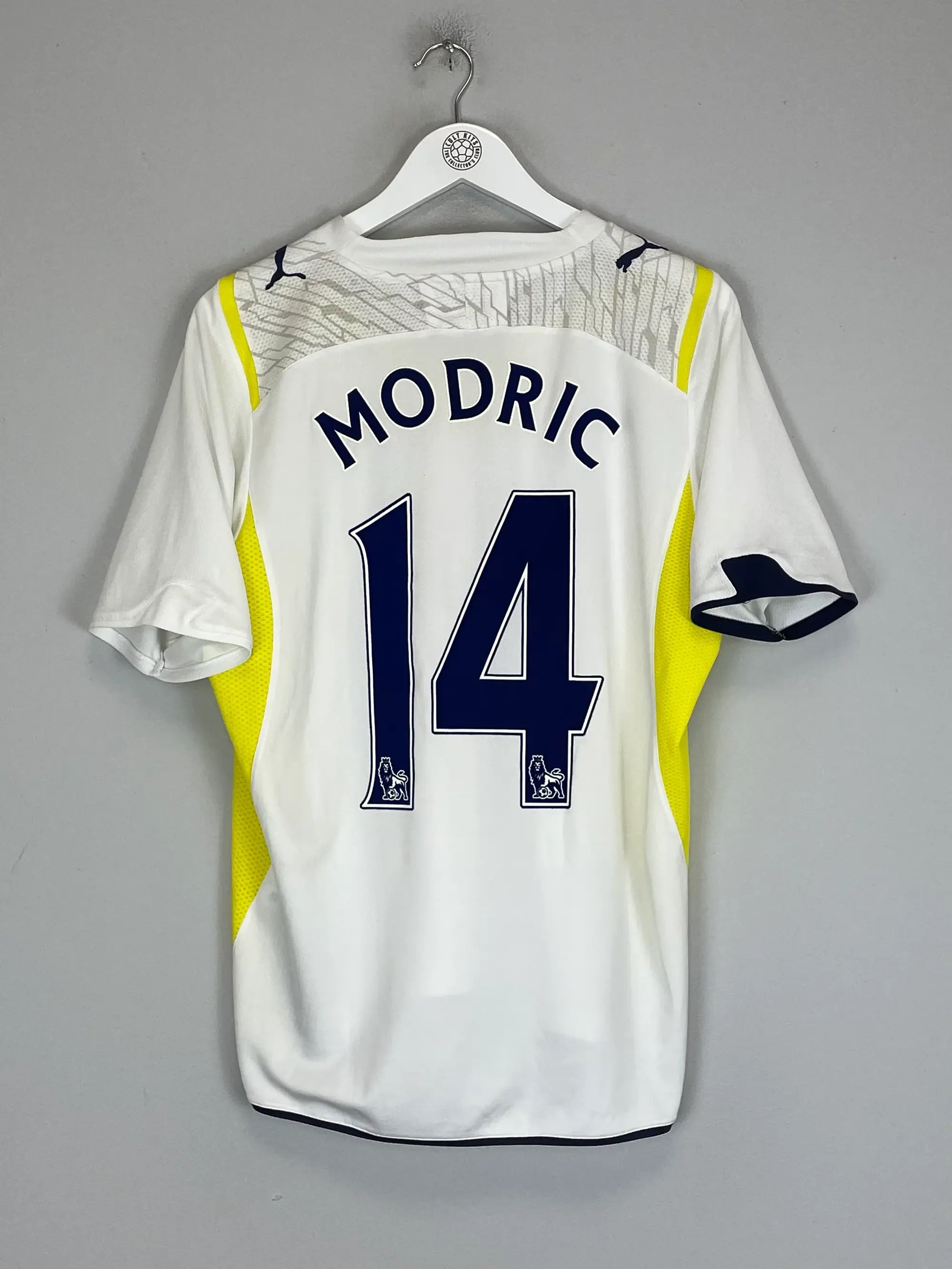 2009/10 TOTTENHAM MODRIC #14 HOME SHIRT (M) PUMA | Cult Kits