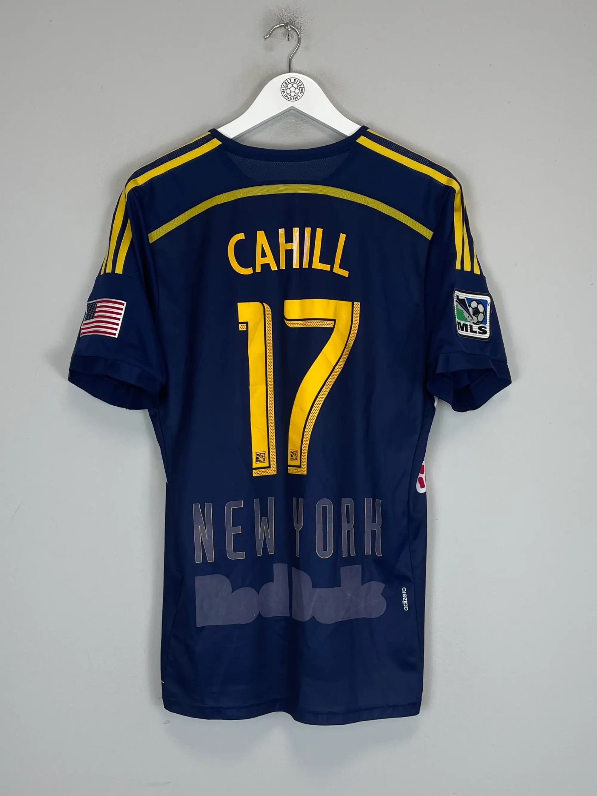 2014/15 NEW YORK RED BULLS CAHILL #17 *AUTHENTIC* AWAY SHIRT (L) ADIDAS | Cult Kits