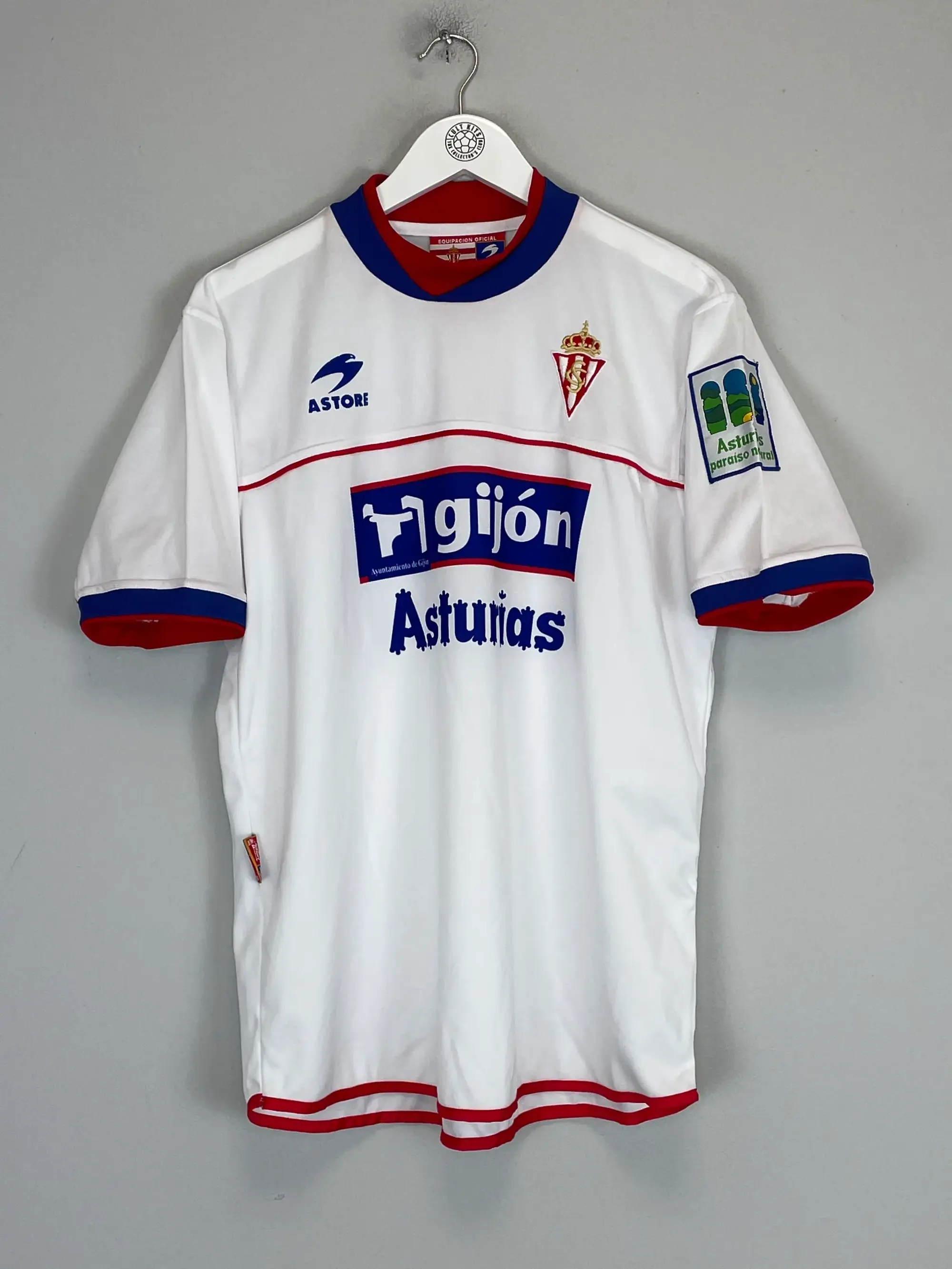 2002/03 SPORTING GIJON AWAY SHIRT (M) ASTORE | Cult Kits