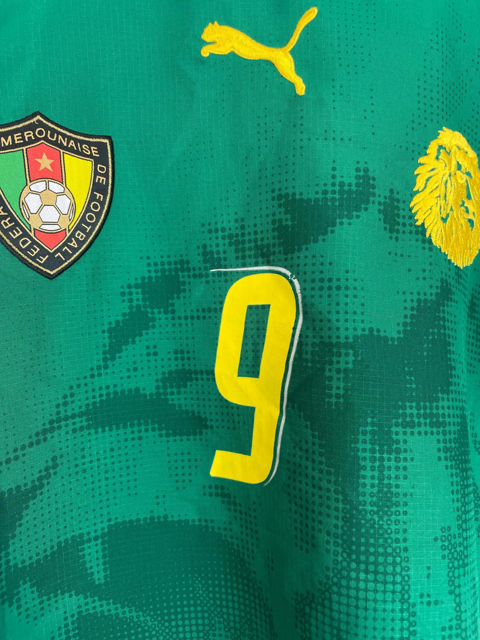 2006/08 CAMEROON ETO'O #9 HOME SHIRT (M) PUMA | Cult Kits