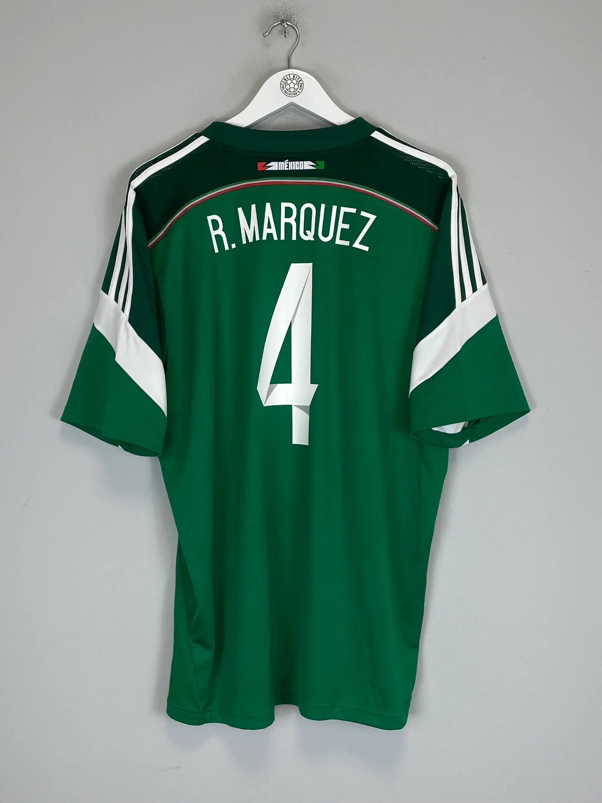2014 MEXICO R.MARQUEZ #4 HOME SHIRT (XL) ADIDAS | Cult Kits