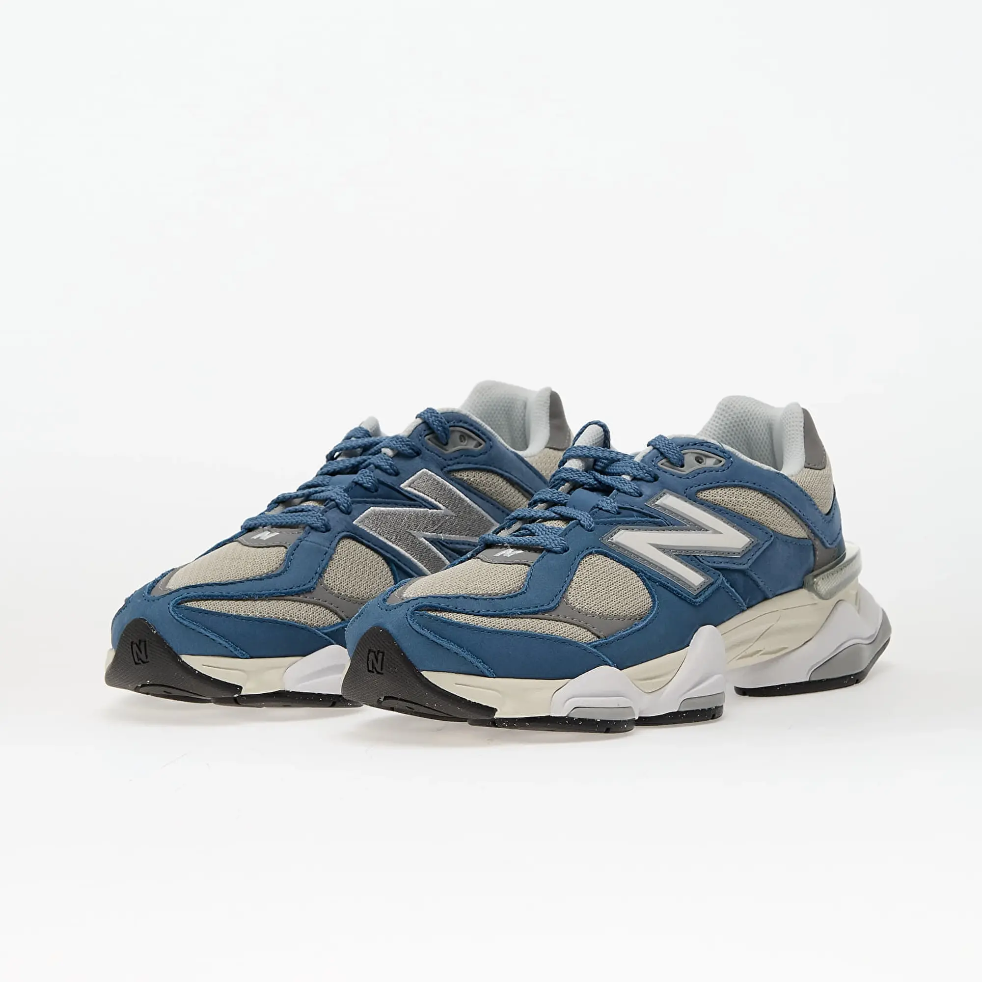 New Balance Unisex 9060 in Blue/Grey Suede/Mesh