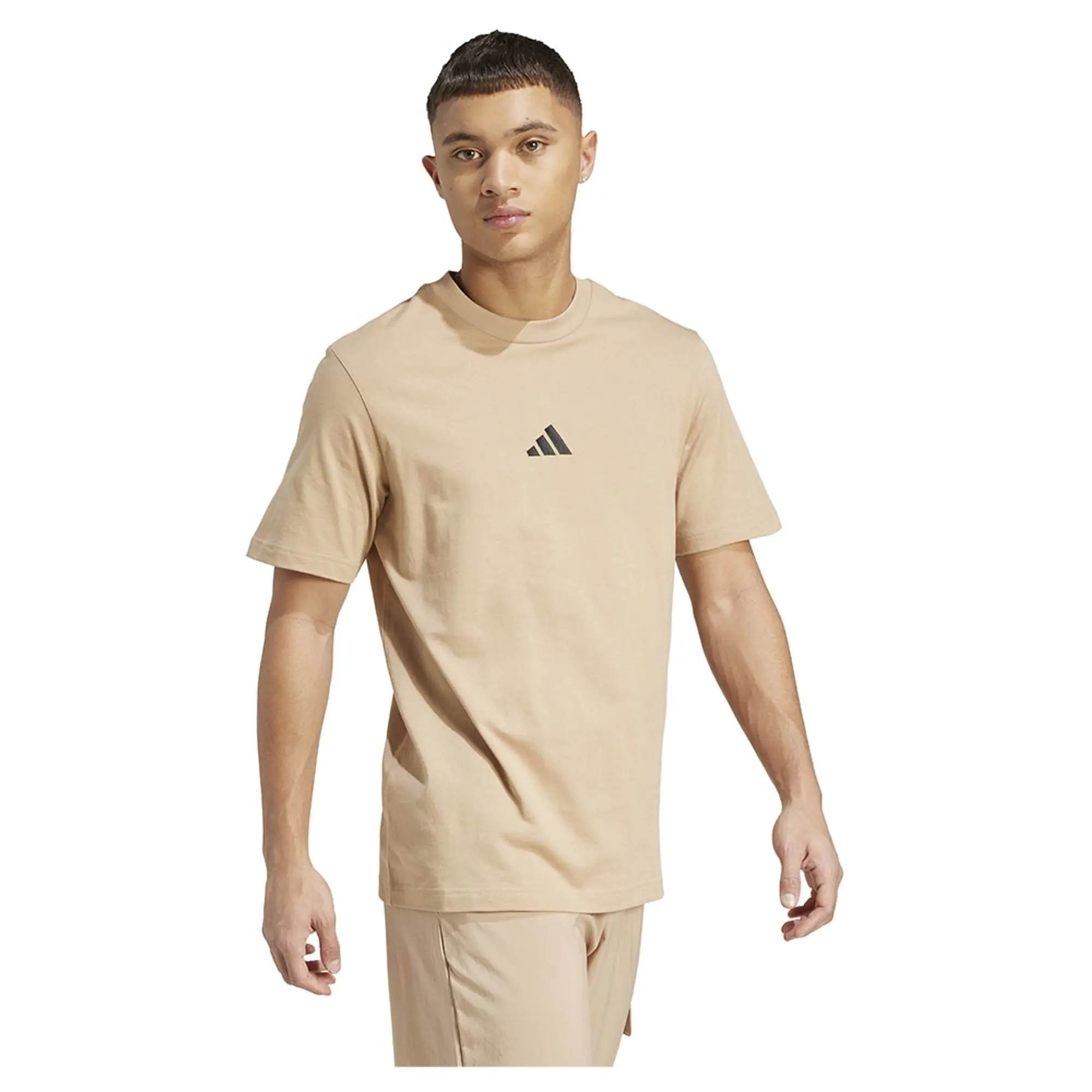 Adidas Essentials Small Logo Single Short Sleeve T-shirt