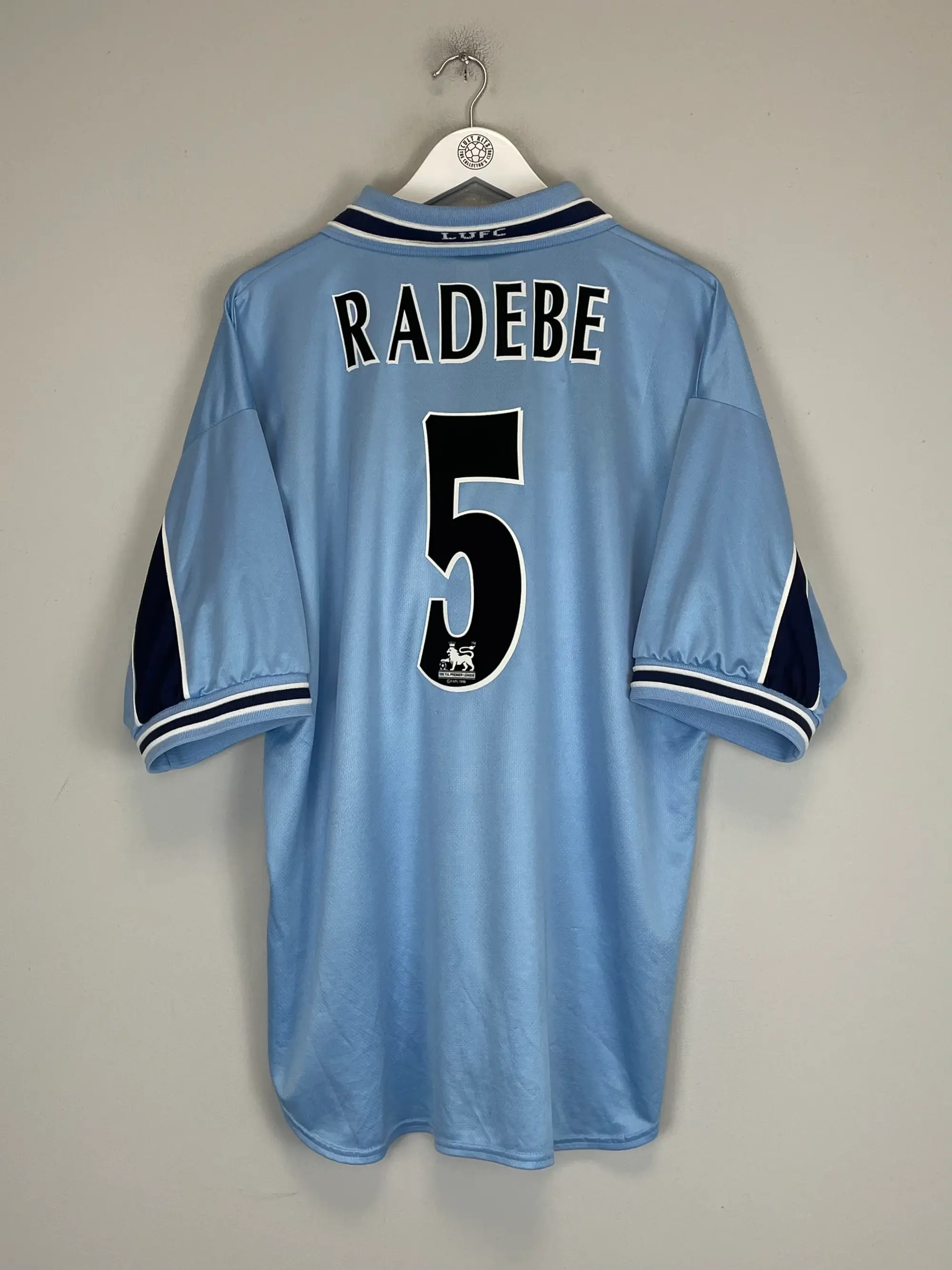 1999/00 LEEDS UNITED RADEBE #5 AWAY SHIRT (XL) PUMA | Cult Kits