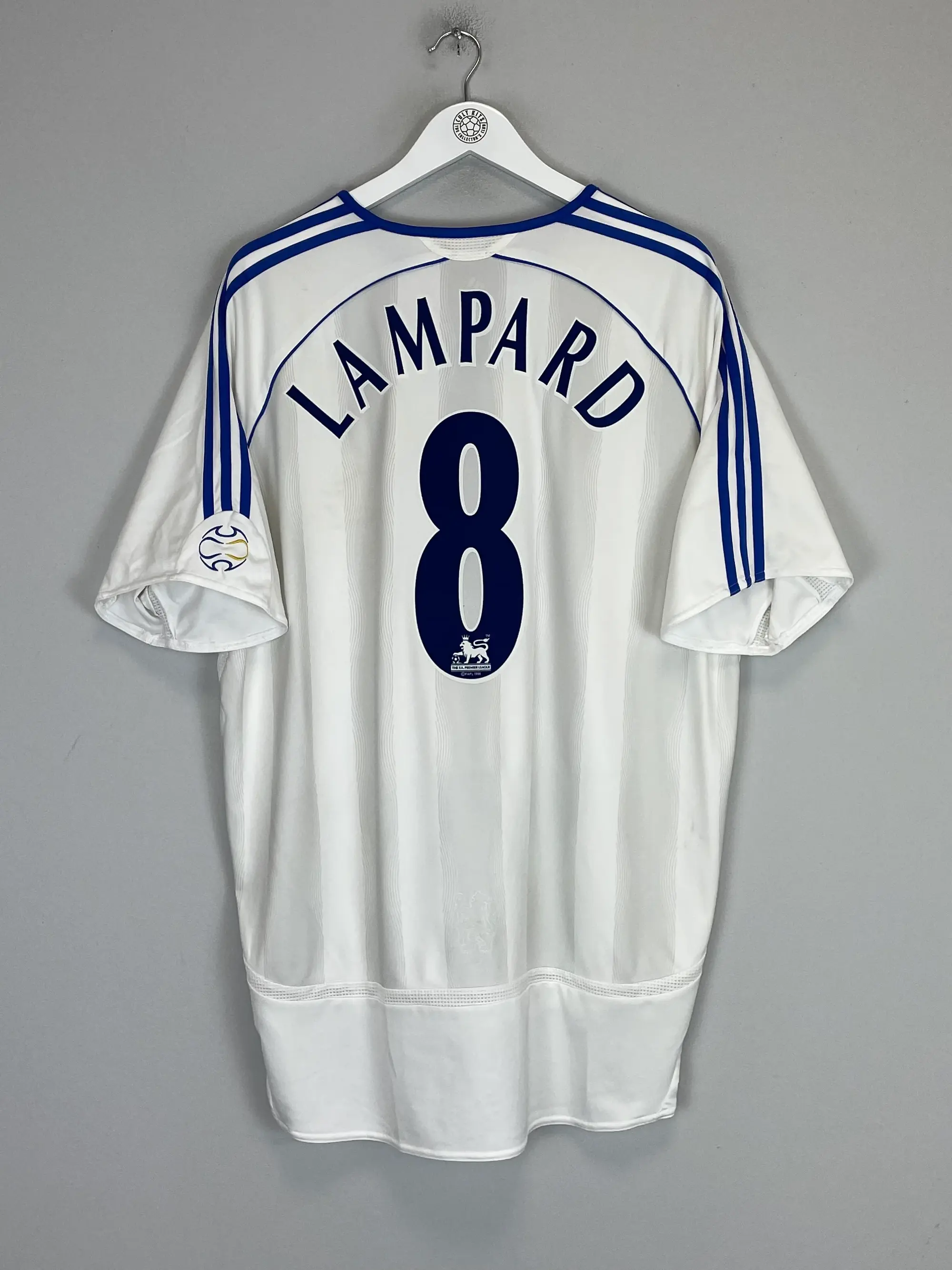2006/07 CHELSEA LAMPARD #8 AWAY SHIRT (XL) ADIDAS | Cult Kits