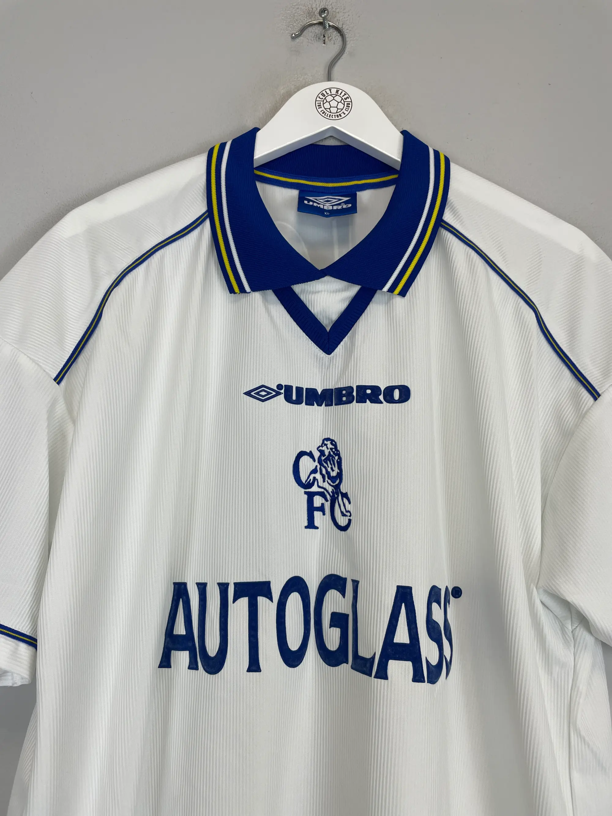 1998/00 CHELSEA FLO #19 AWAY SHIRT (XL) UMBRO | Cult Kits