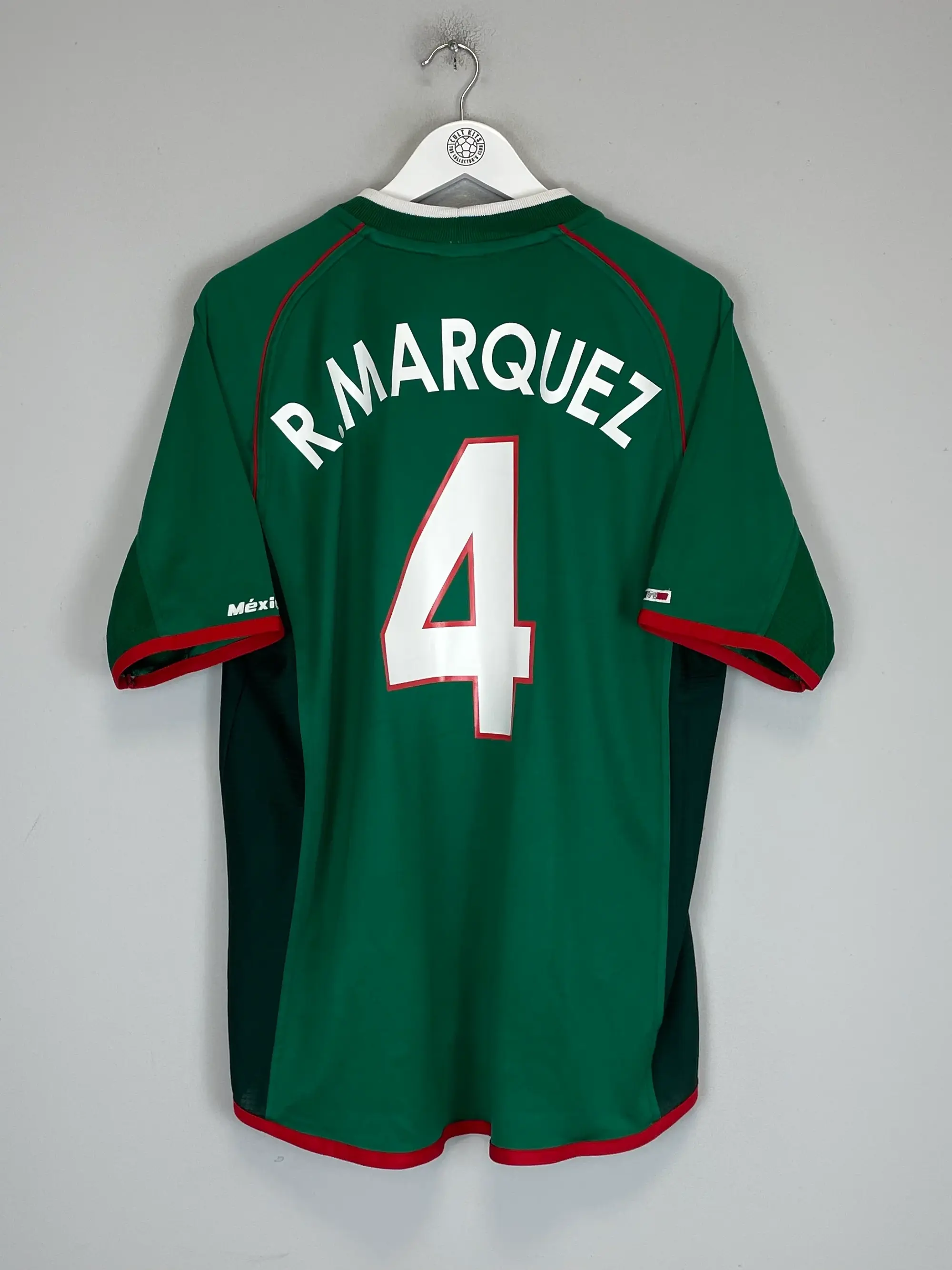 2001/02 MEXICO R.MARQUEZ #4 HOME SHIRT (XL) ATLETICA | Cult Kits