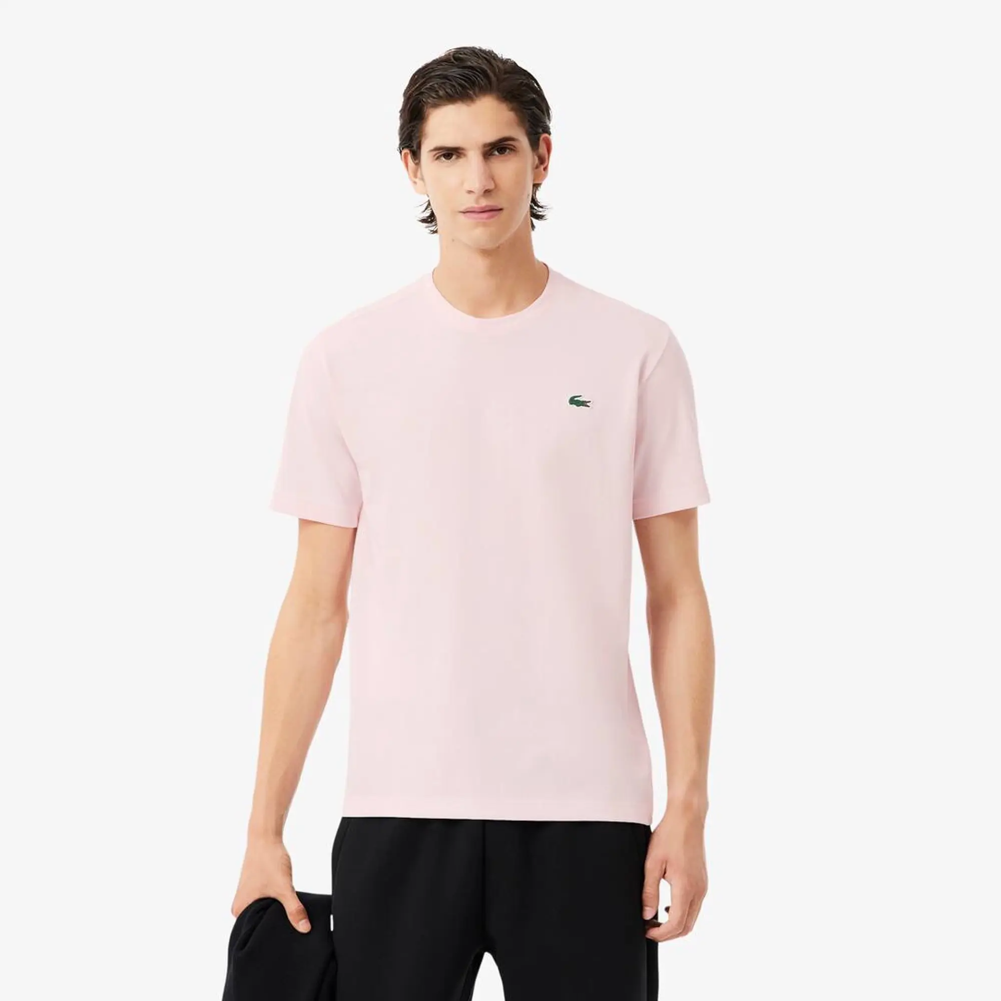 Lacoste Ultra Dry Cotton Sport T-shirt - Light Pink