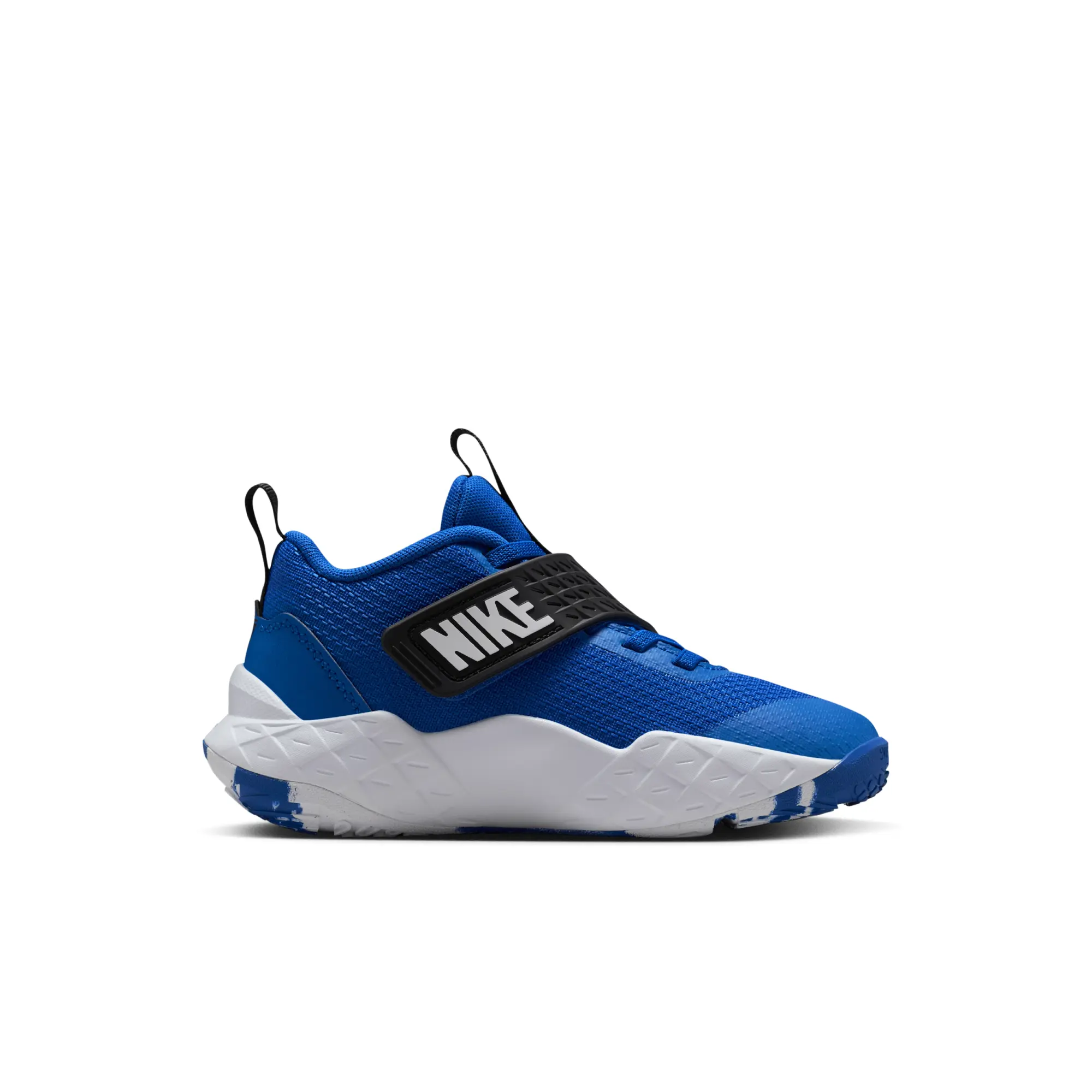 Nike Team Hustle D 12 Younger Kids' Shoes - Blue - Sustainable Materials