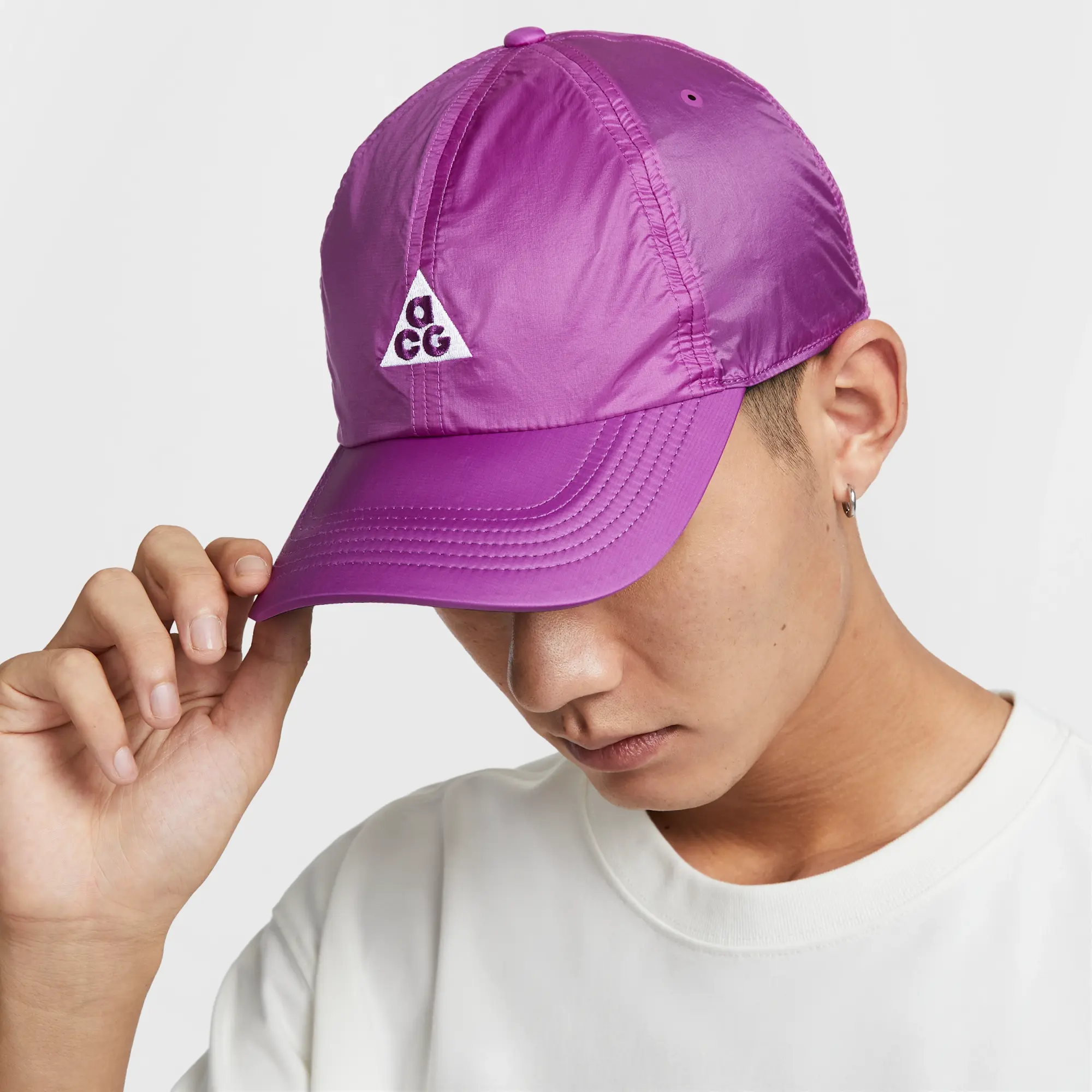 Nike Dri-FIT Club Unstructured ACG Cap - Purple - Recycled Fibres Minimum