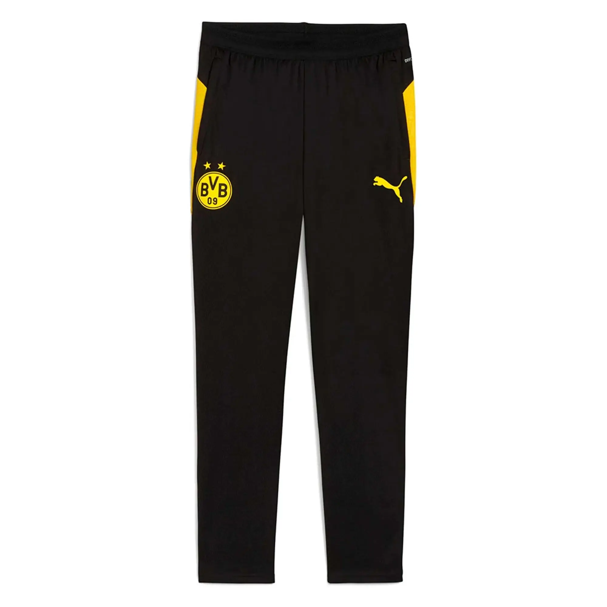 PUMA Borussia Dortmund Training Pants Men, Black/Faster Yellow, size 3XL