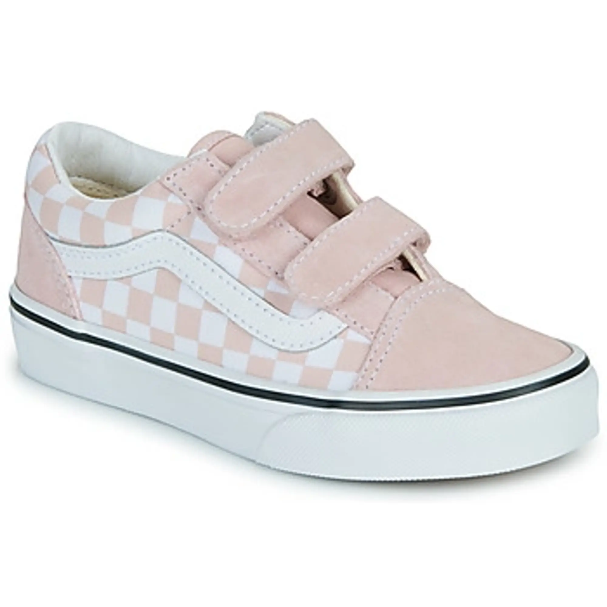 Vans  Old Skool V  girls's Children's Shoes (Trainers) in Pink