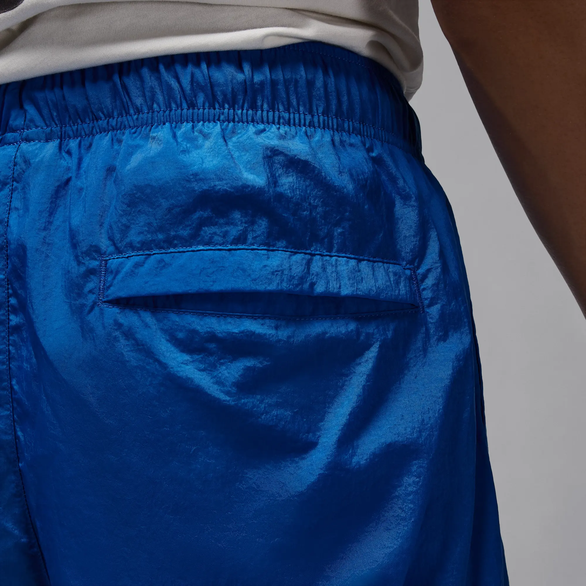 Nike Jordan Brooklyn Men's Draft Trousers - Blue - Nylon