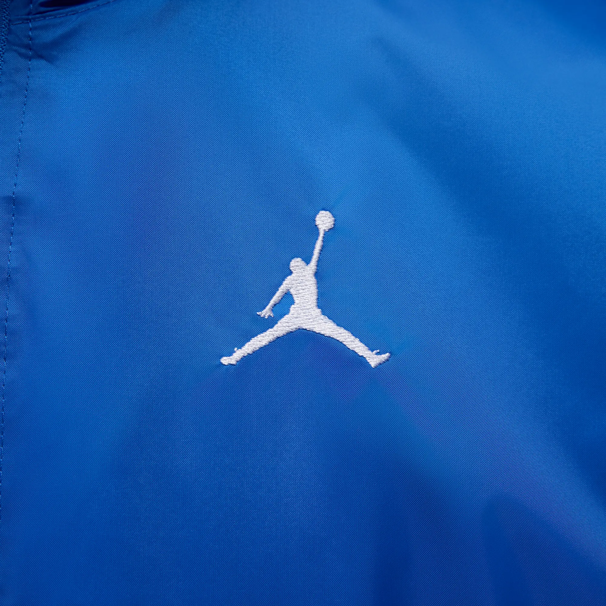 Nike Jordan Brooklyn Men's Draft Jacket - Blue - Nylon
