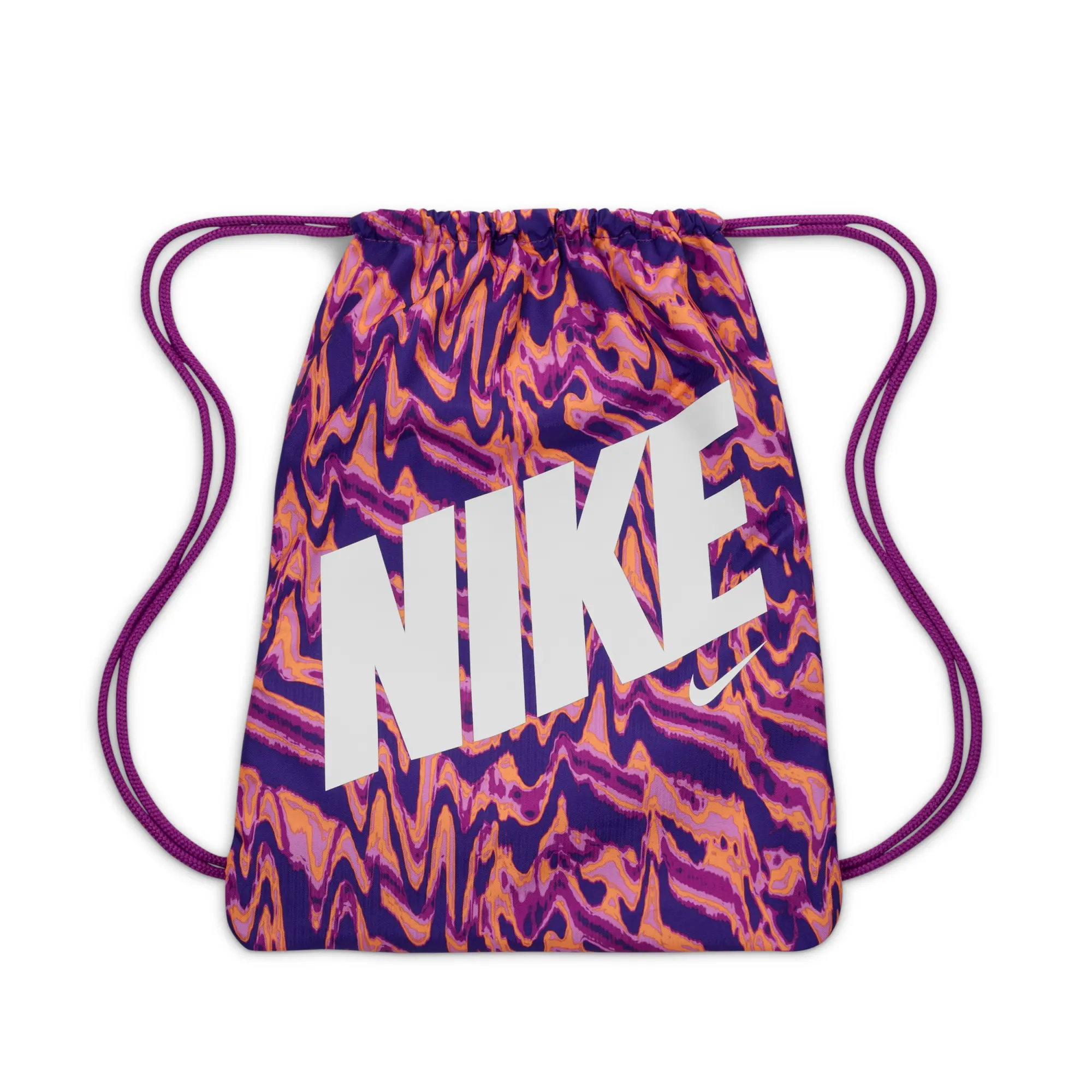 Nike Kids' Drawstring Bag (12L) - Purple - Polyester